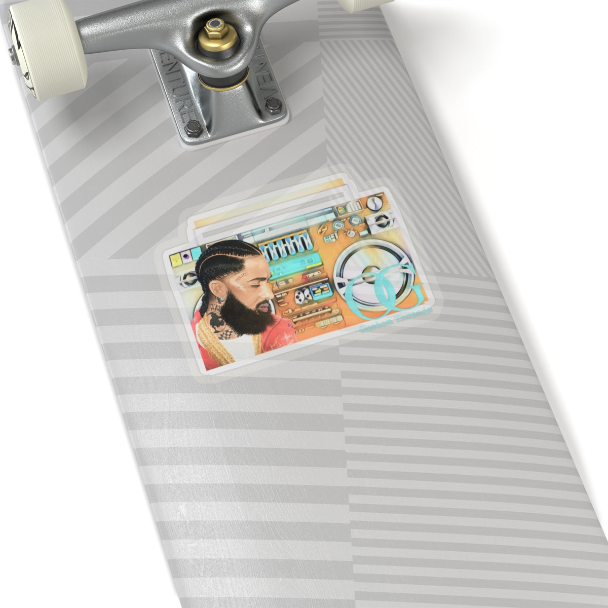 Nip’s Boom Box Kiss-Cut Stickers