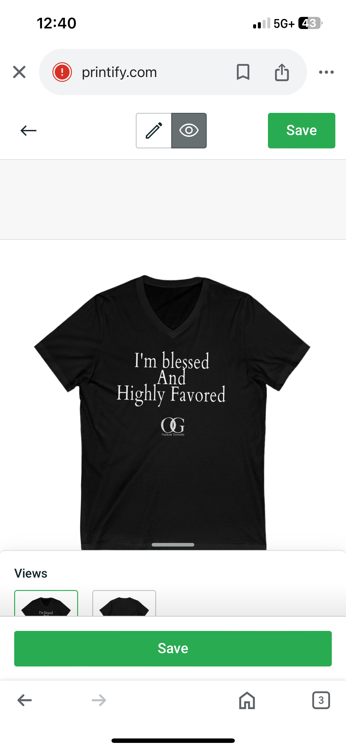 OG Quoted Tees Collection