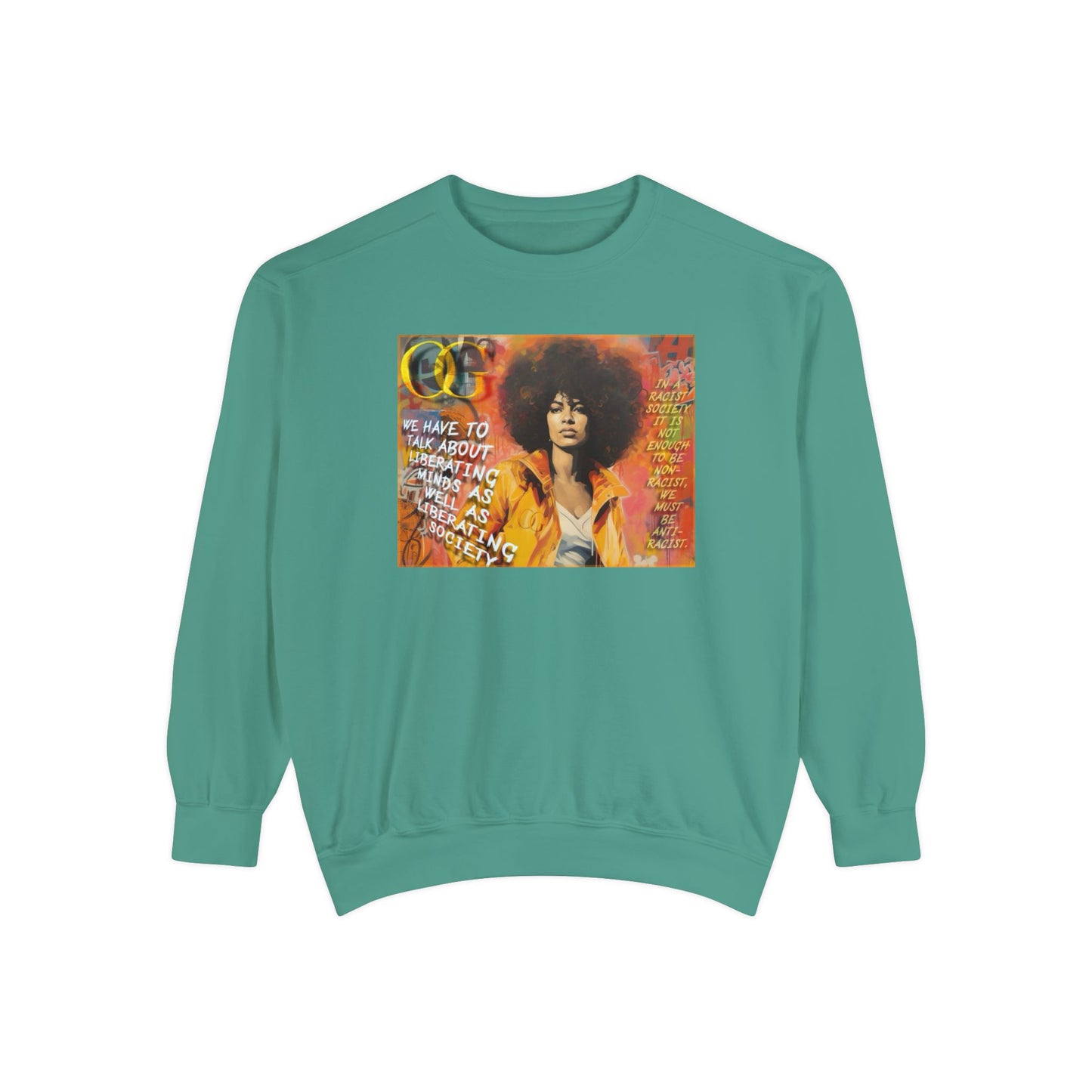 Angela Davis inspired graphic OG sweatshirt