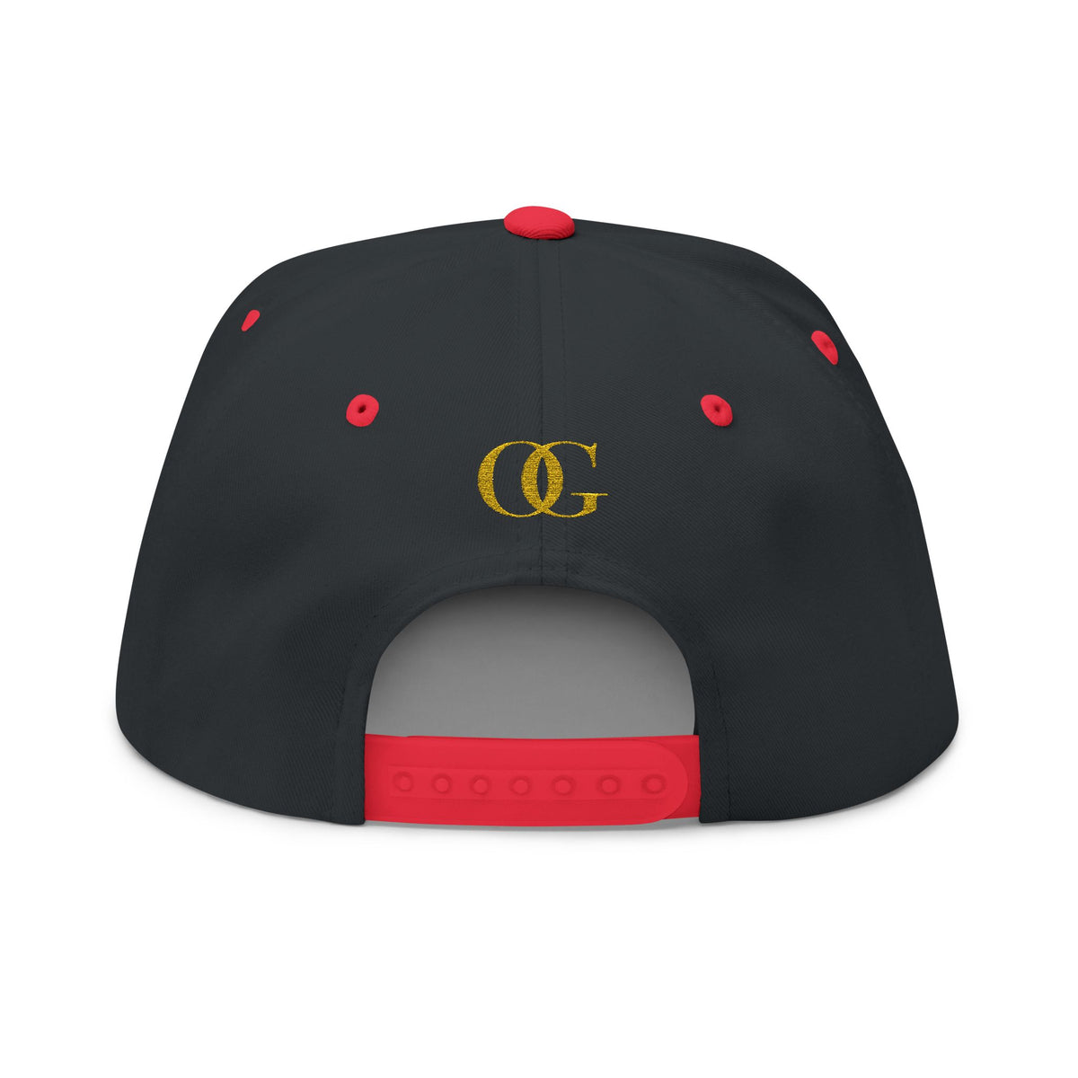 Gold OG Embroidered Flat Bill Cap