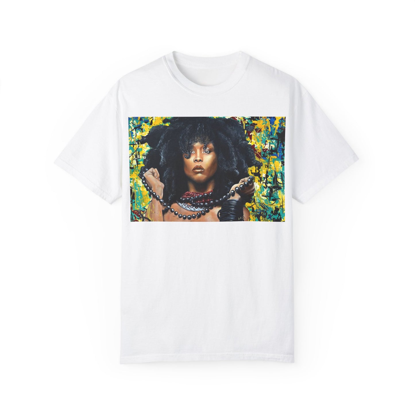 Erykah Badu painted by Lola Buckwald, OG tee