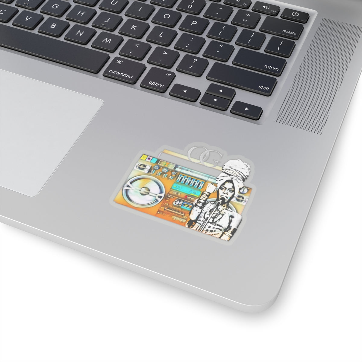 Badu’s Boom Box Kiss-Cut Stickers