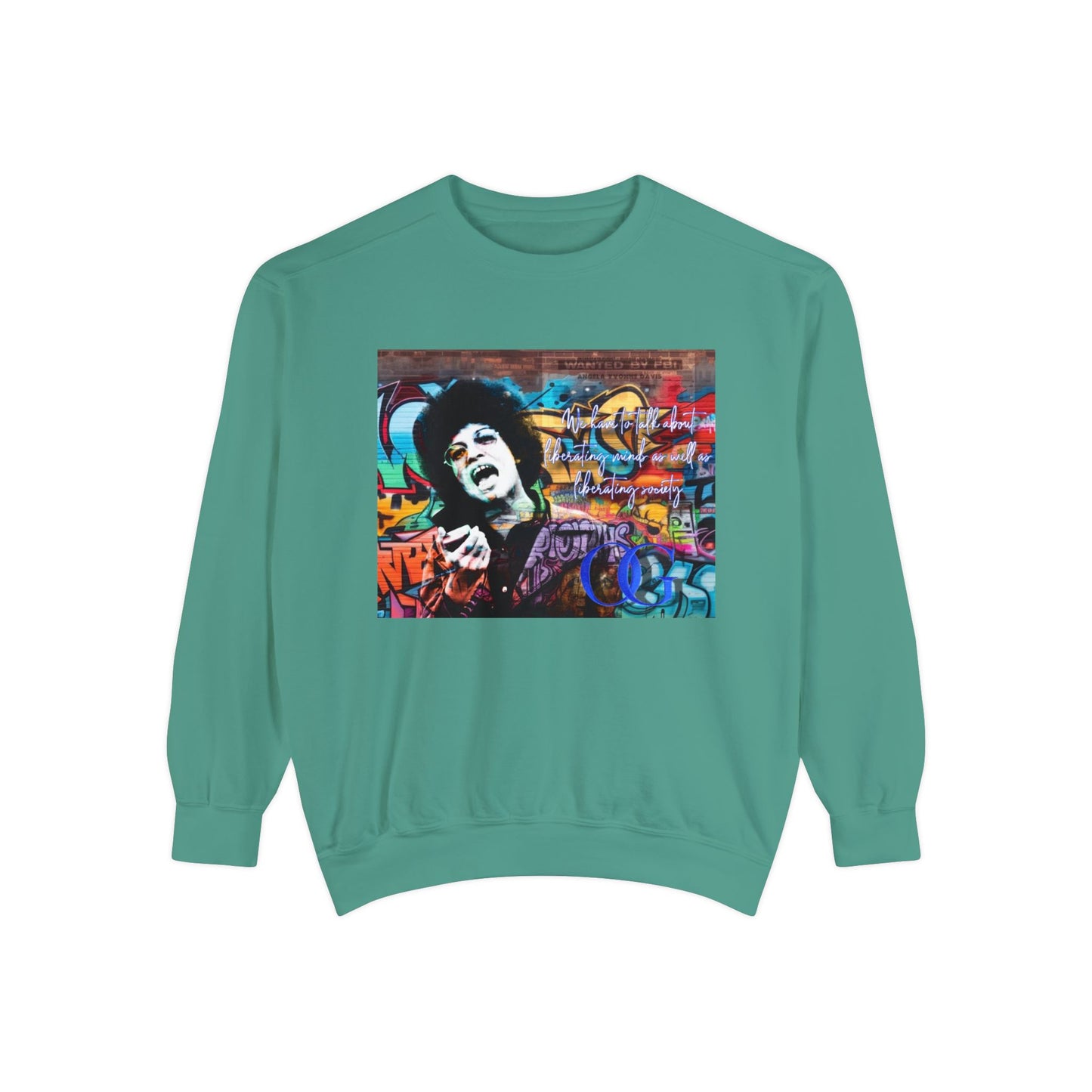 Angela Davis inspired Graffiti OG Sweatshirt