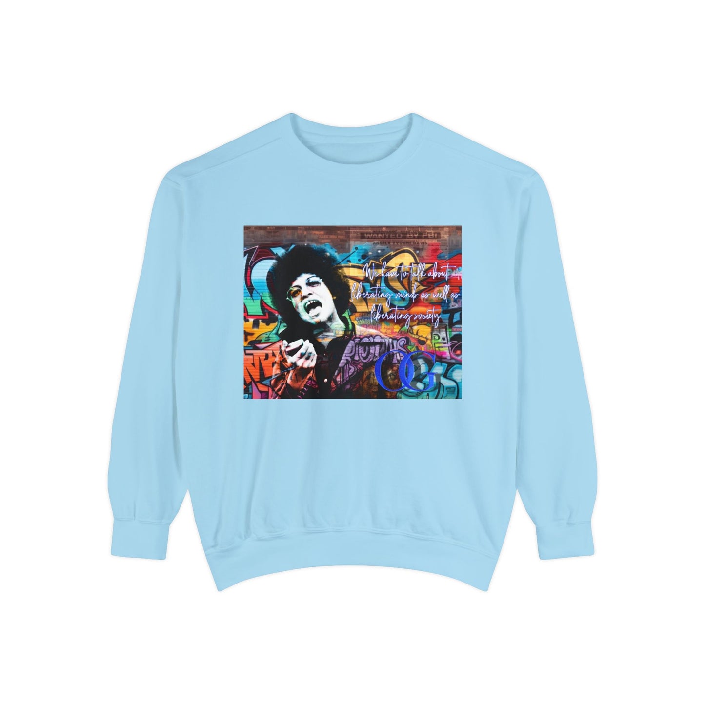 Angela Davis inspired Graffiti OG Sweatshirt