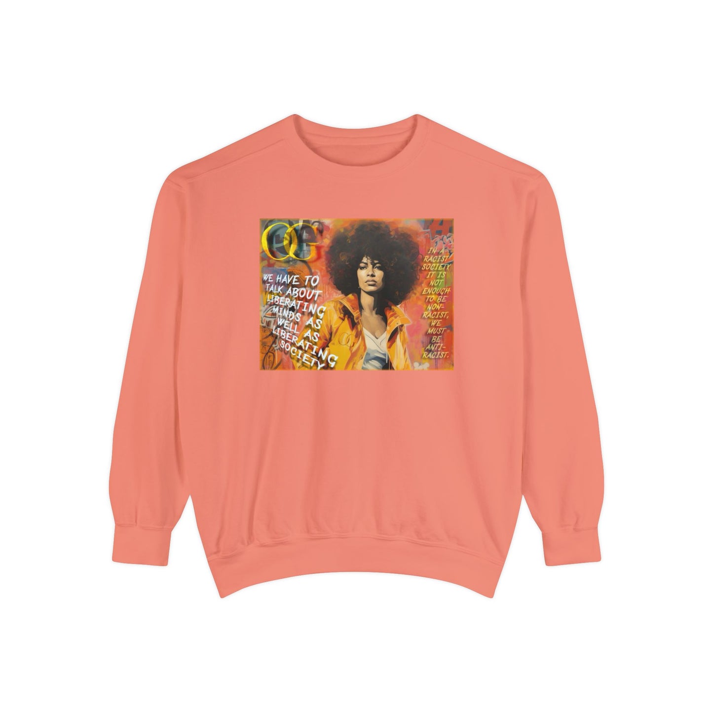 Angela Davis inspired graphic OG sweatshirt