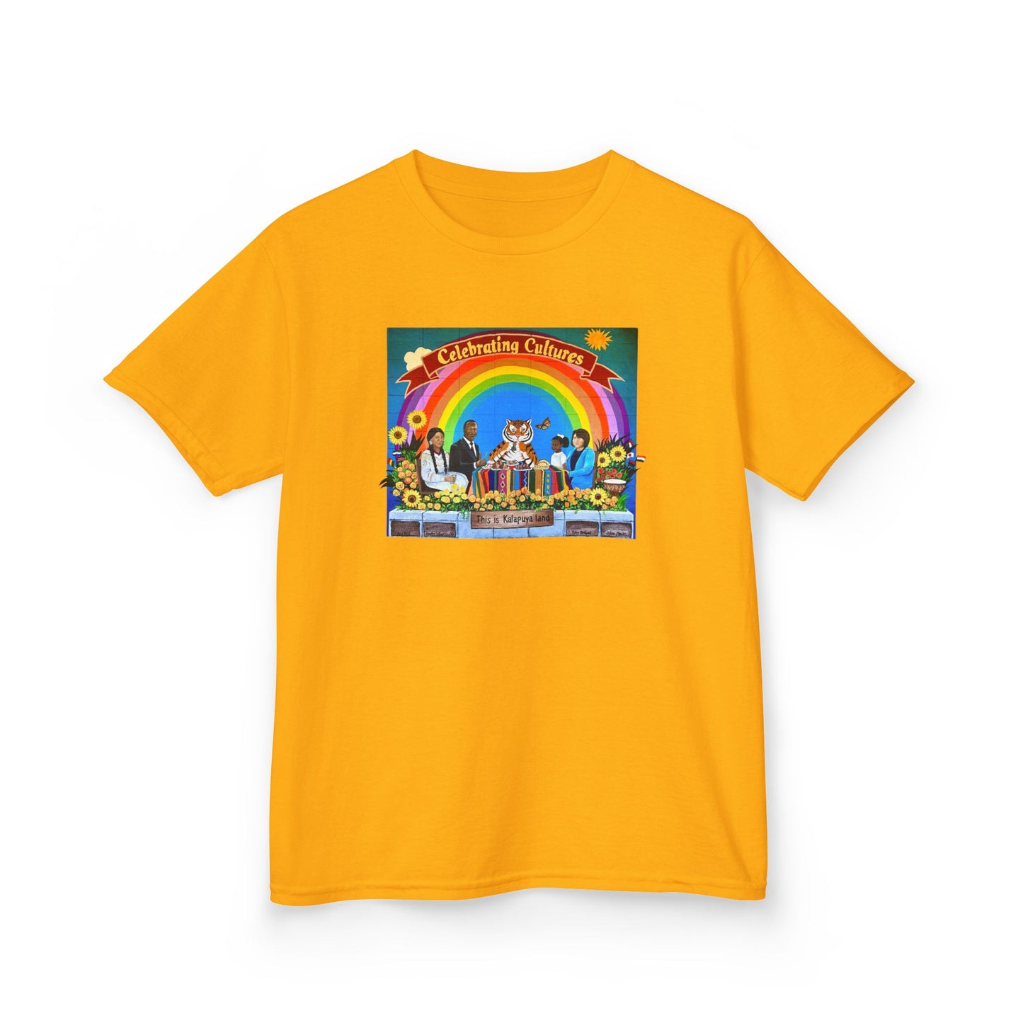 Celebrating Culture Irving Elementary Mural 2026, youth tee