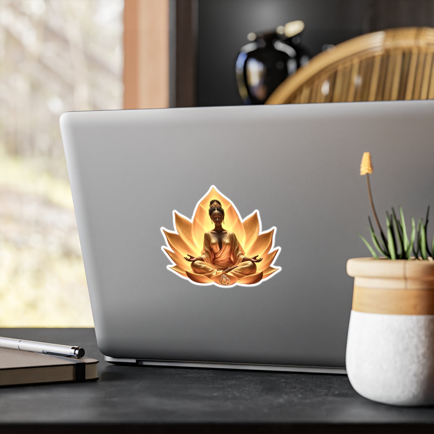 Mindful Lotus OG sticker