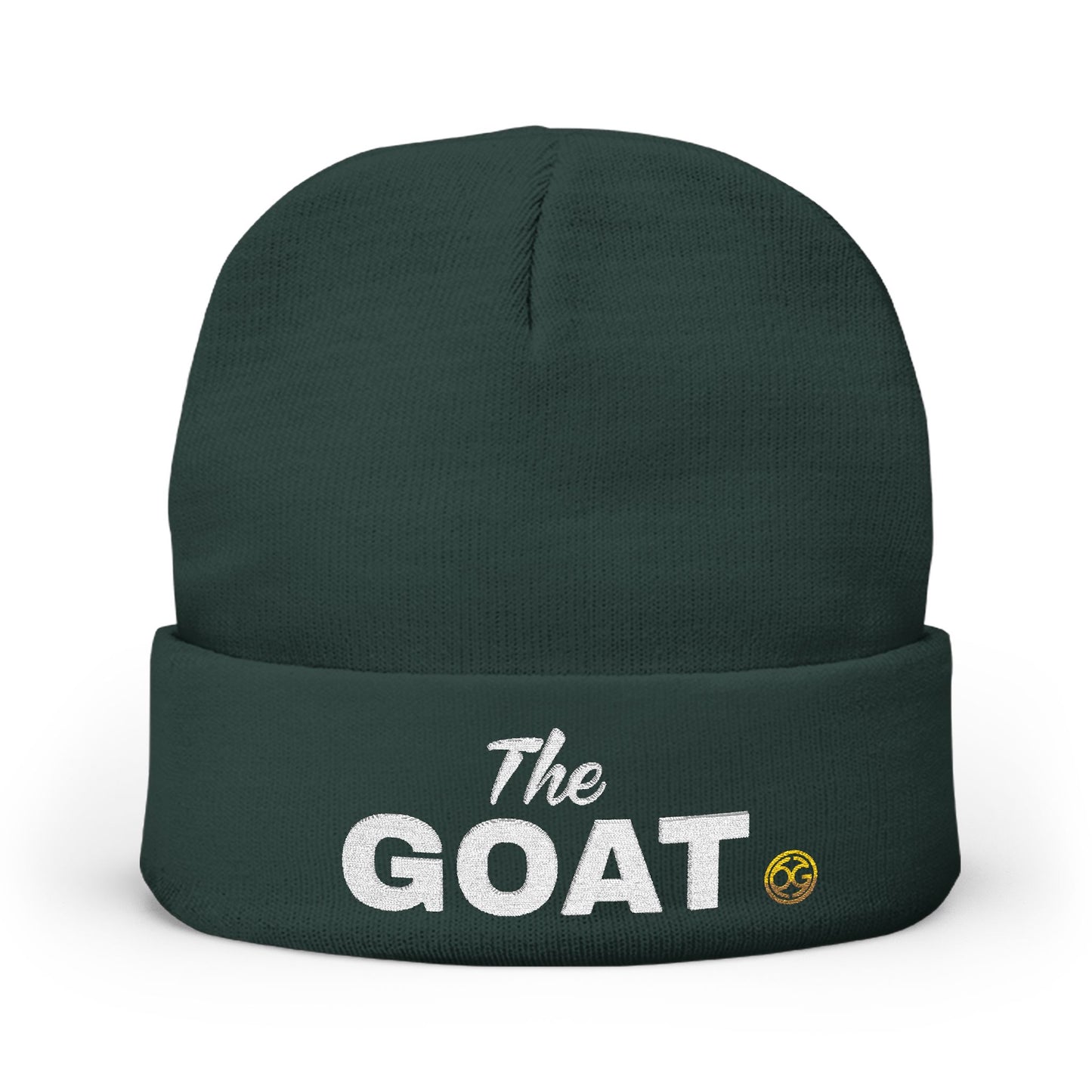 The GOAT Embroidered Knit OG Beanie