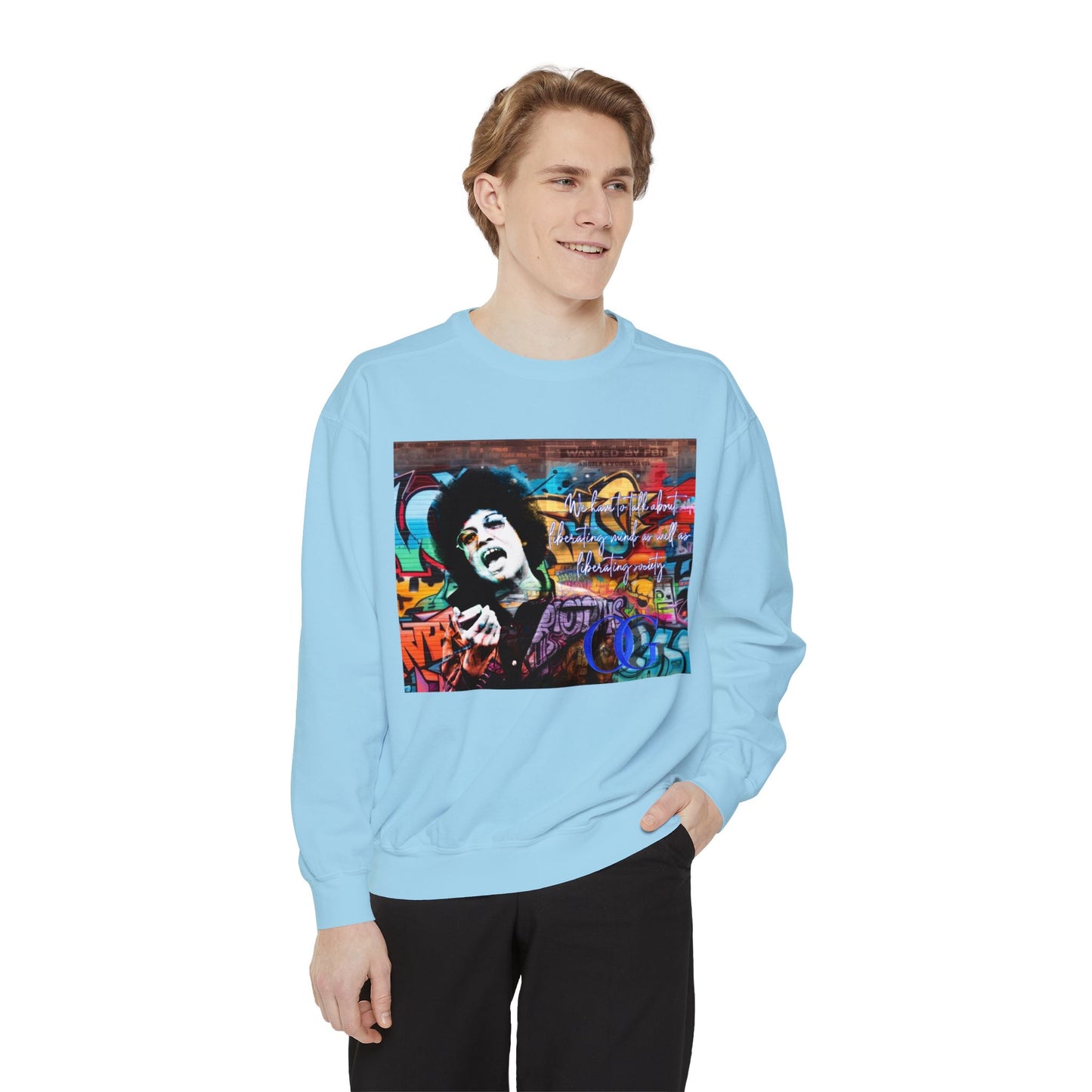 Angela Davis inspired Graffiti OG Sweatshirt