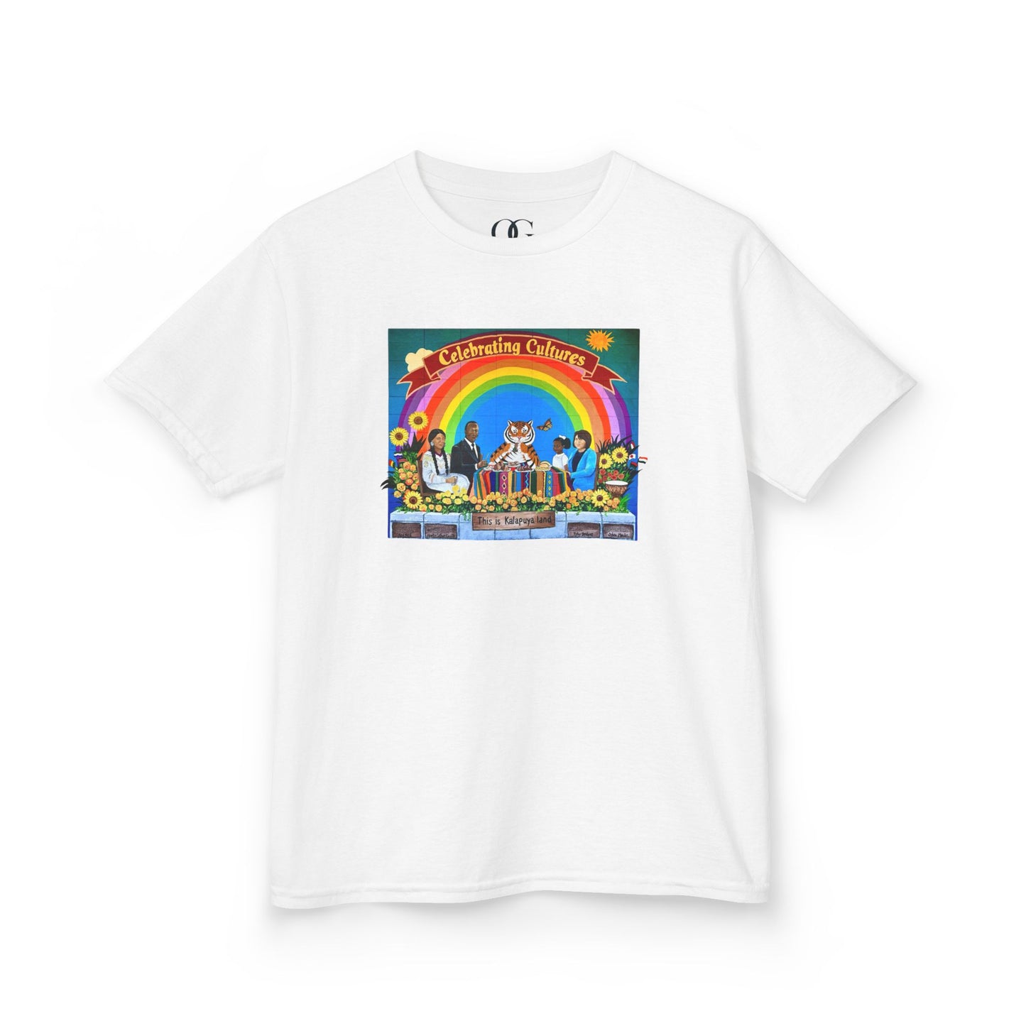 Celebrating Culture Irving Elementary Mural 2026, youth tee