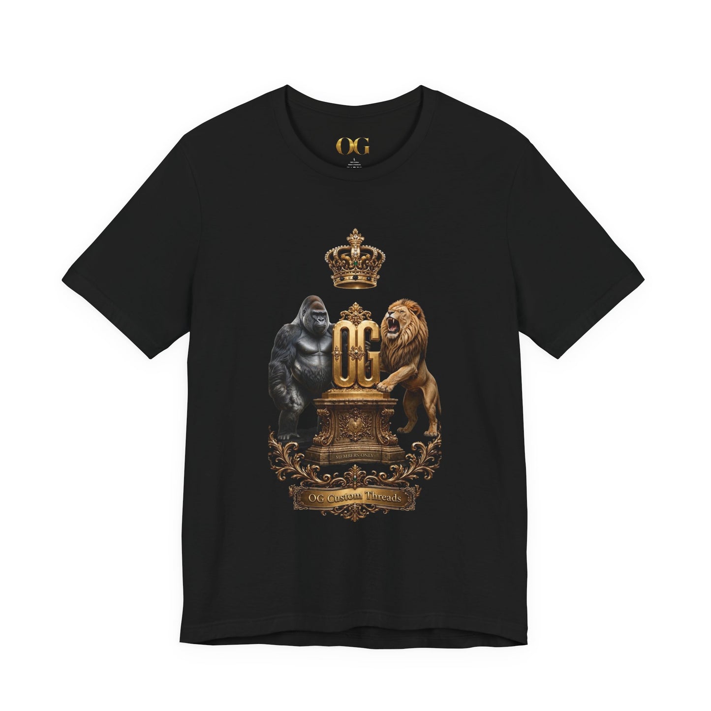 Lion & Gorilla Crowned OG Tee