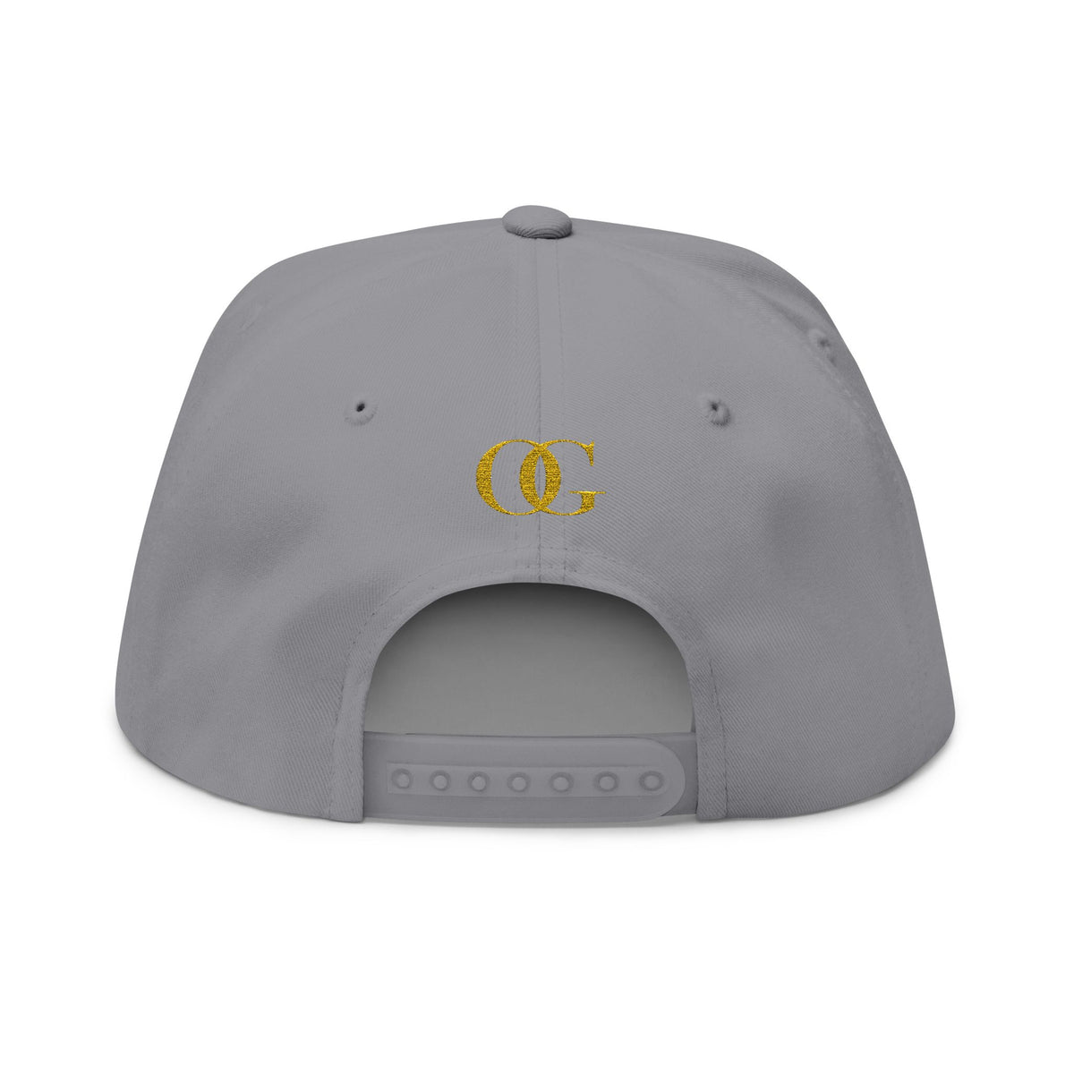 Gold OG Embroidered Flat Bill Cap