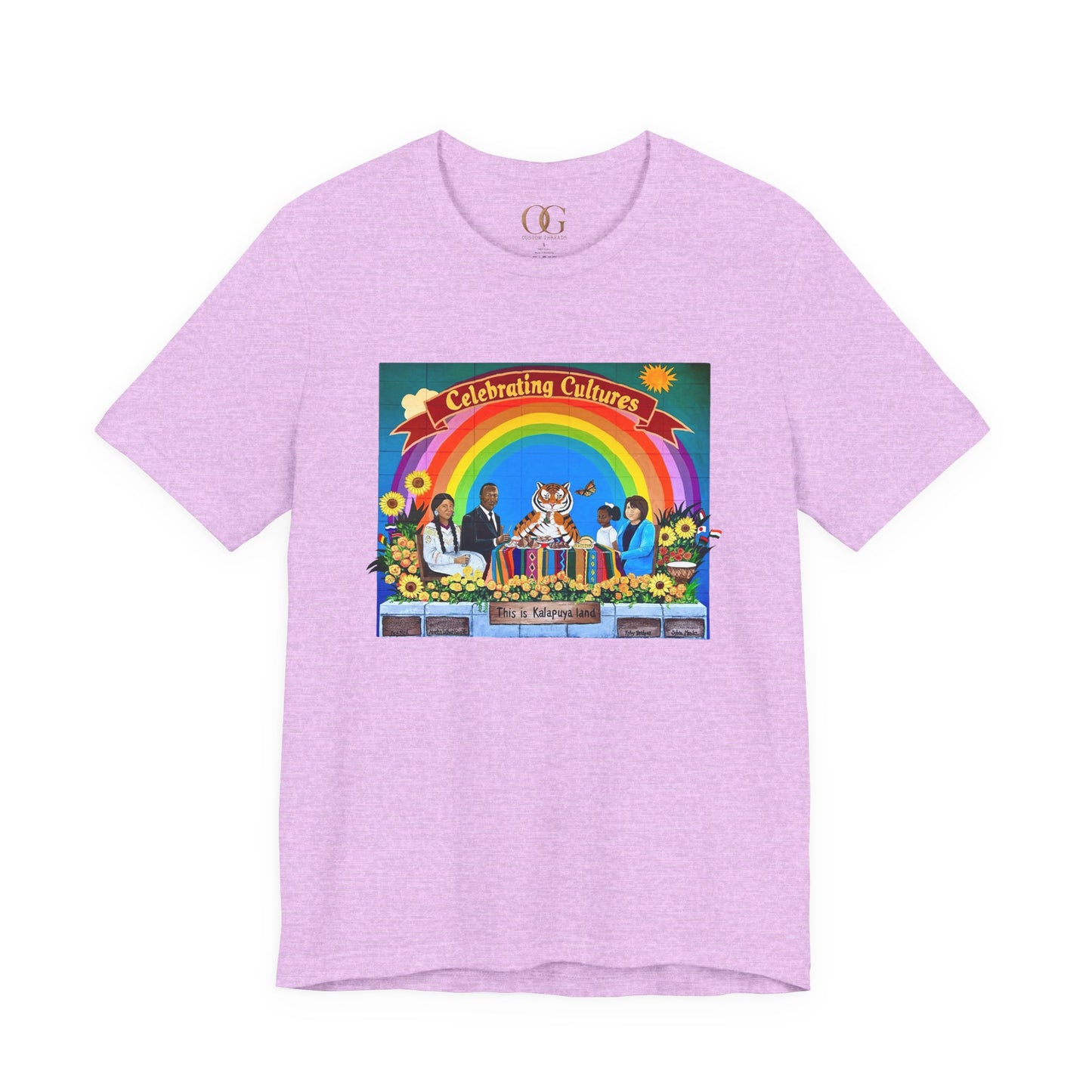 Celebrating Cultures T-Shirt — Multicultural Student Union Irving Elementary School Tee