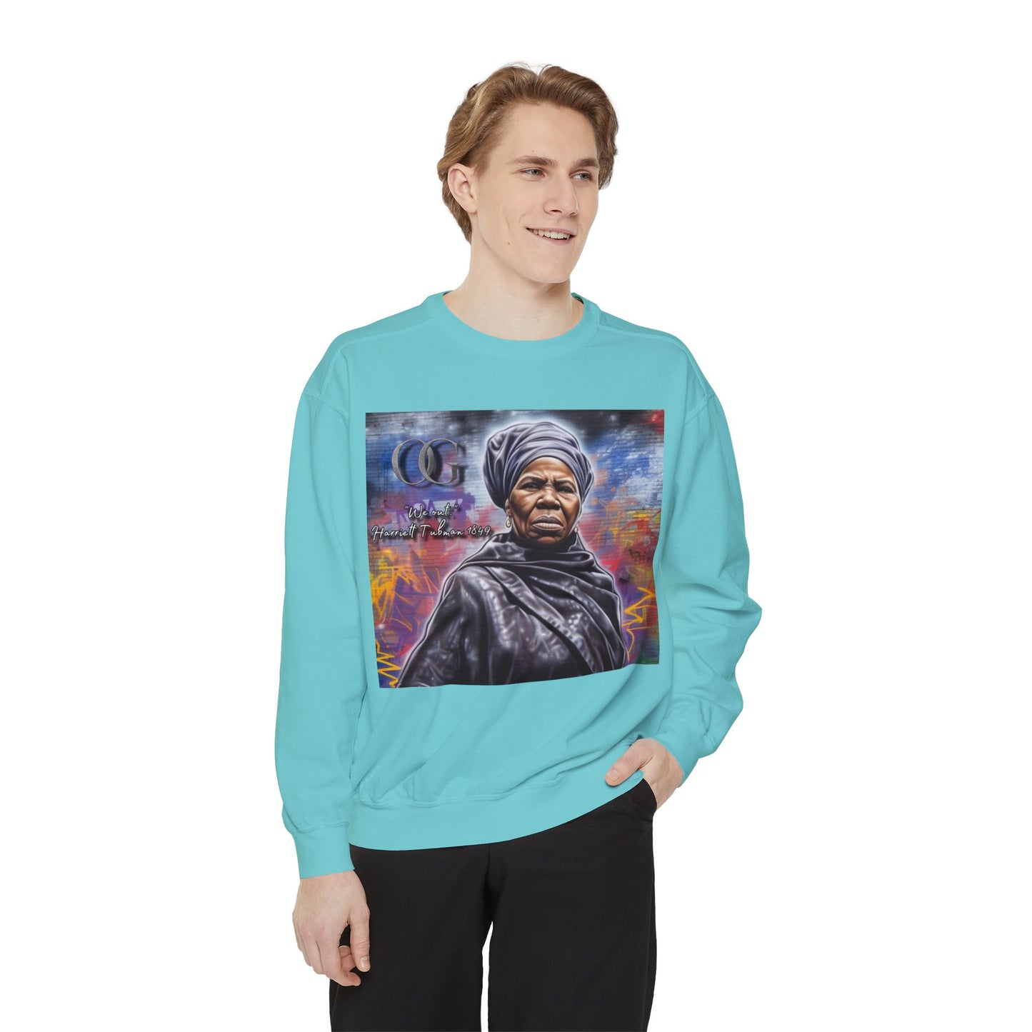 Harriet Tubman inspired graphic OG sweatshirt