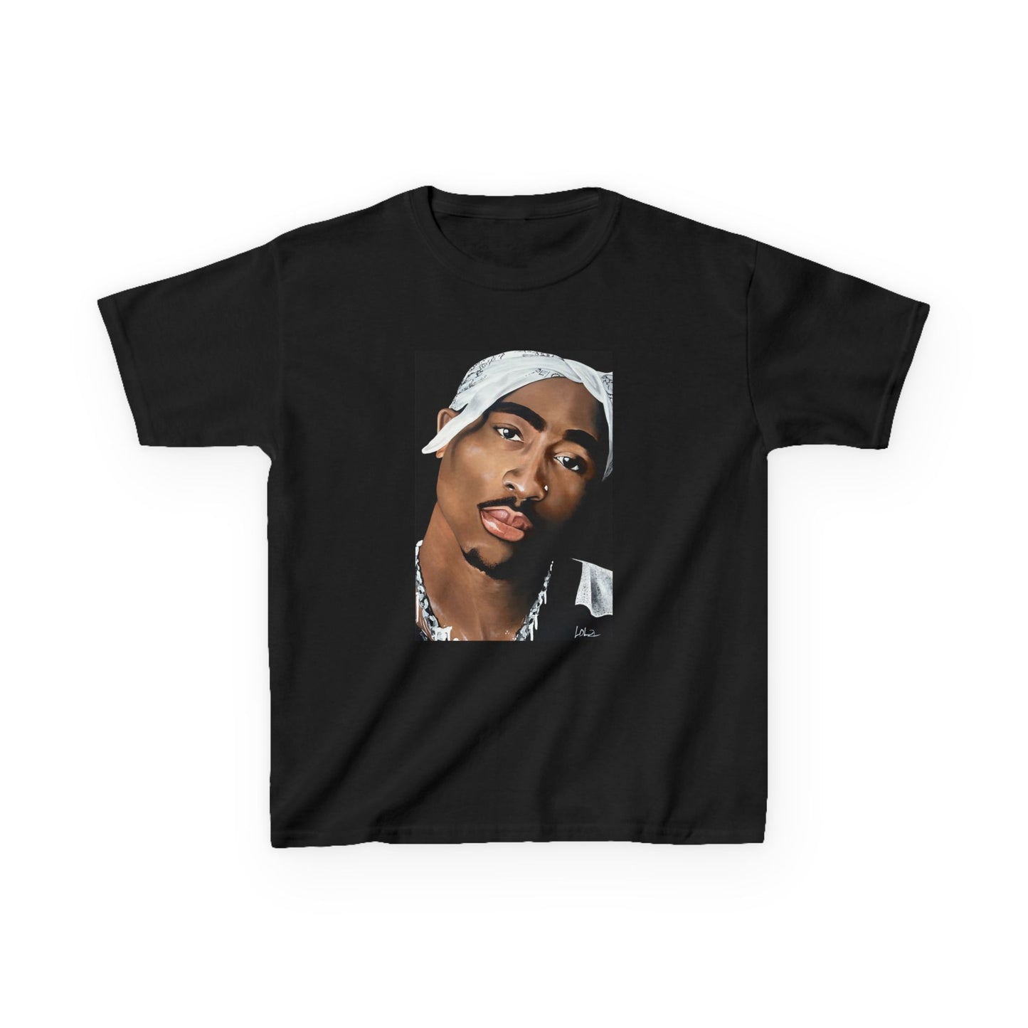 2Pac OG Youth Tee, Original painting by Lola Buckwald