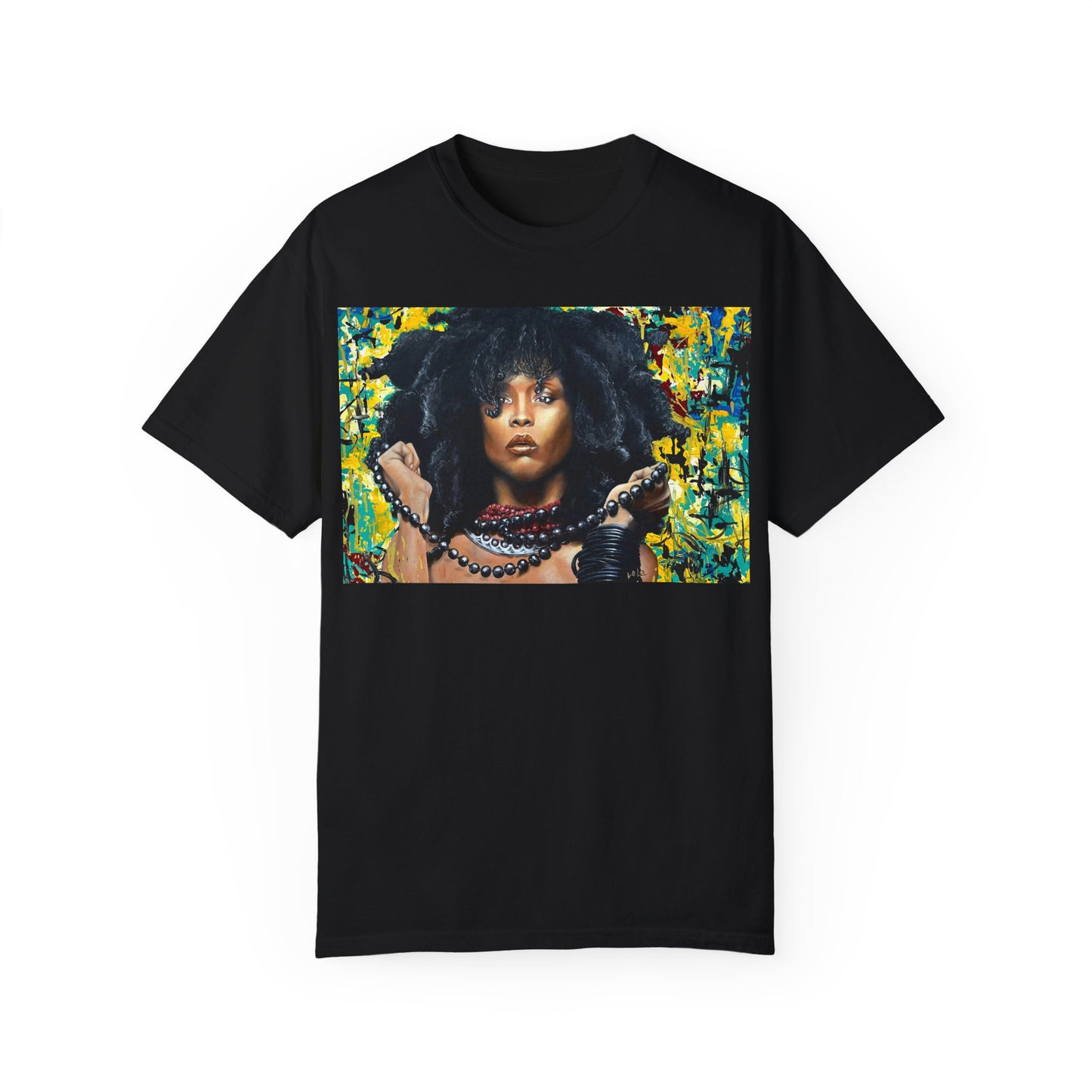 Erykah Badu painted by Lola Buckwald, OG tee