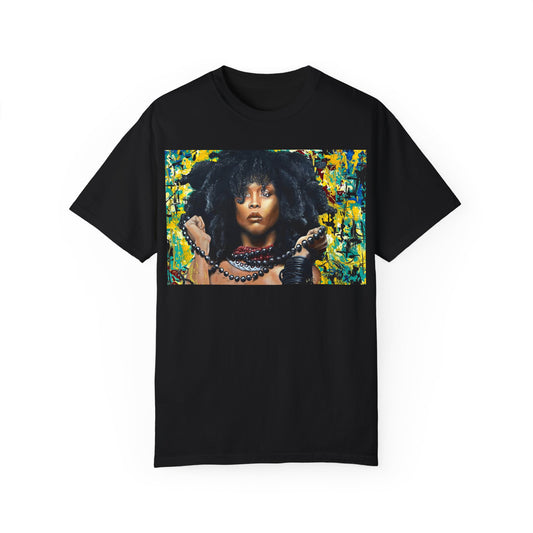 Erykah Badu painted by Lola Buckwald, OG tee