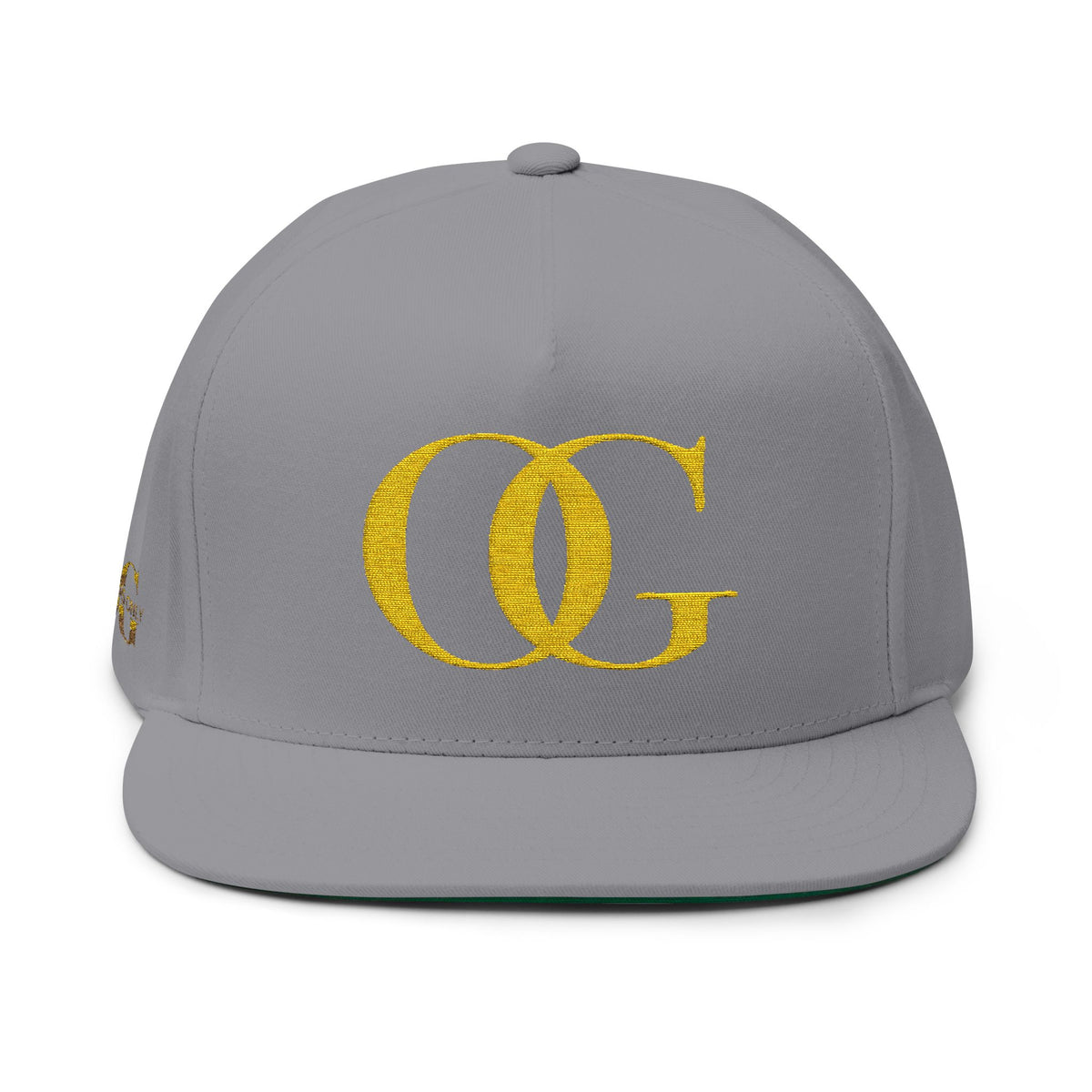 Gold OG Embroidered Flat Bill Cap