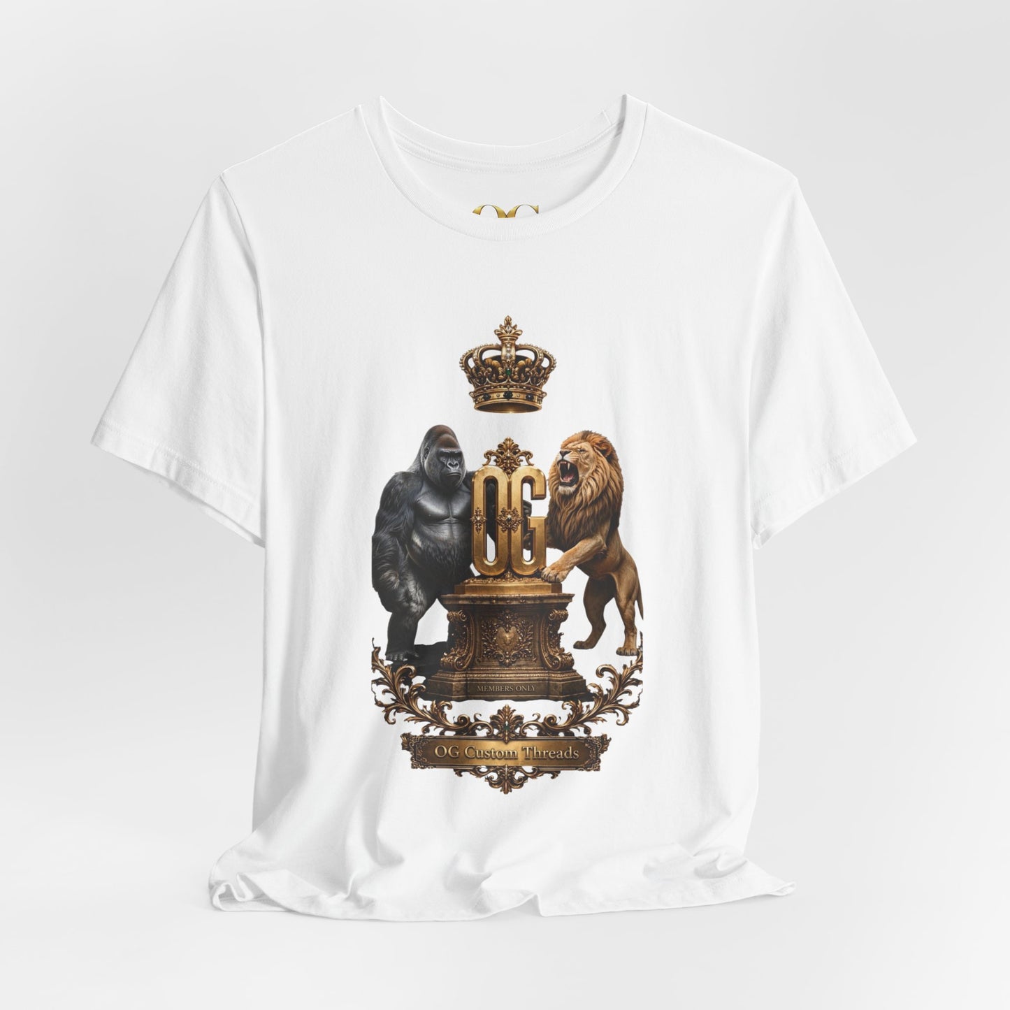 Lion & Gorilla Crowned OG Tee