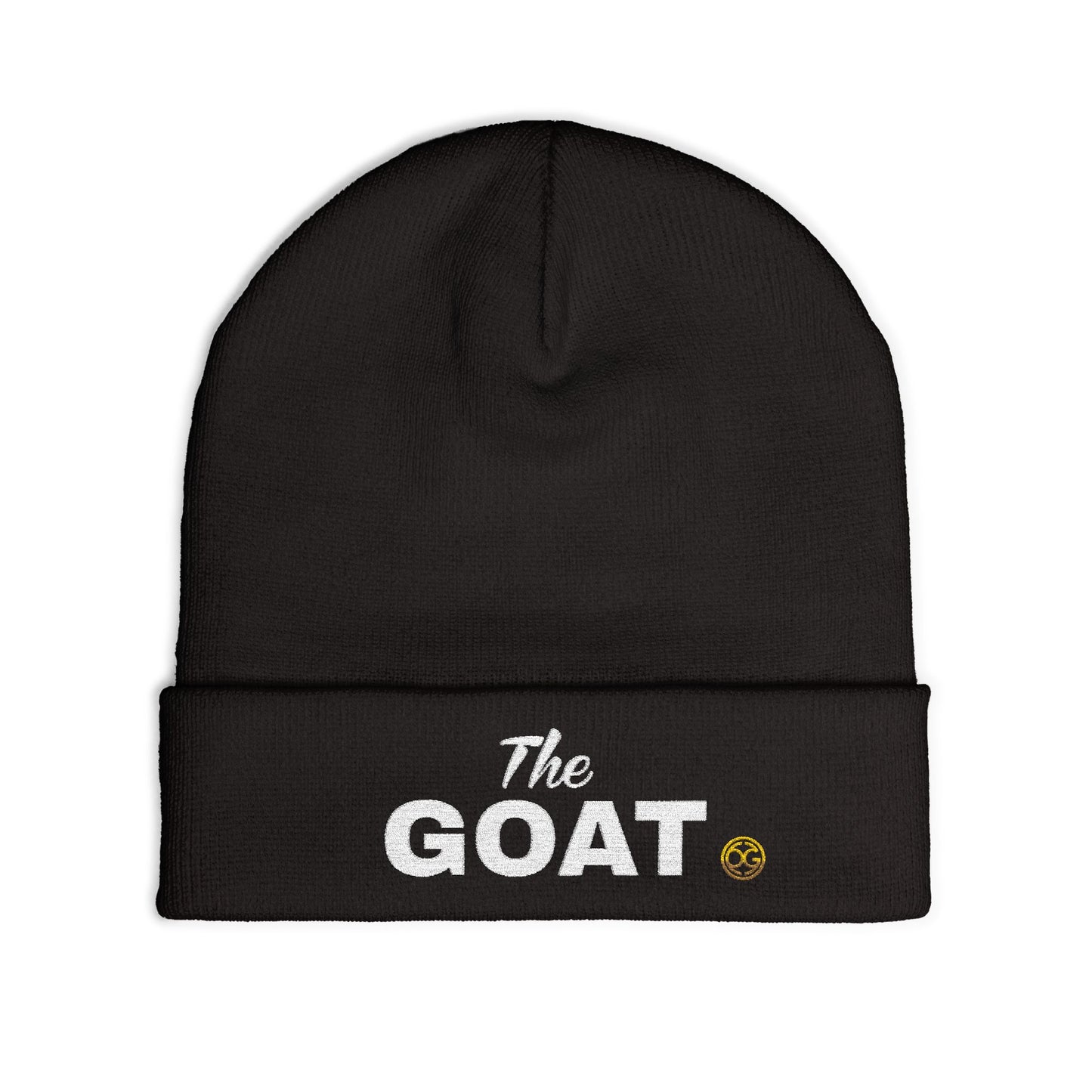 The GOAT Embroidered Knit OG Beanie