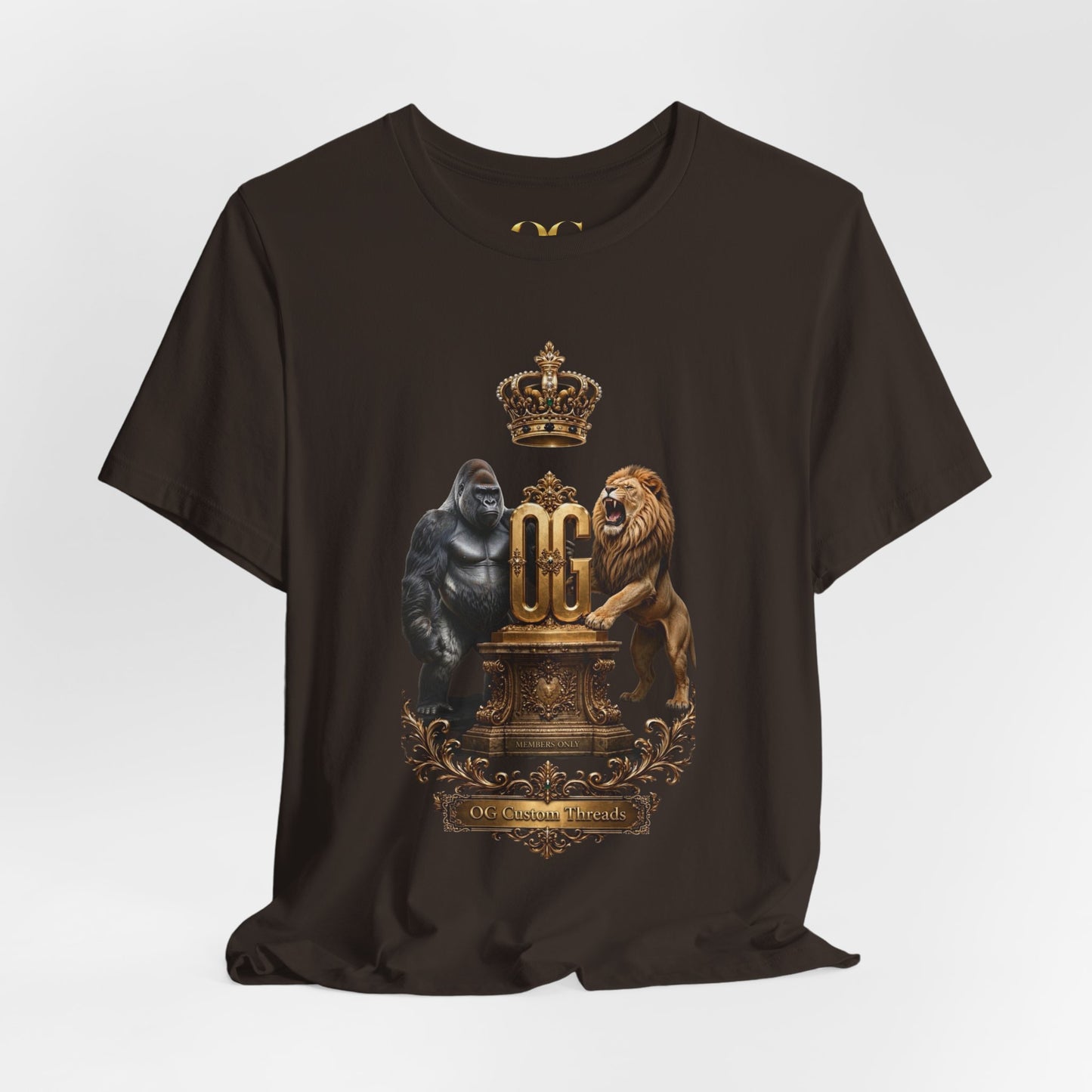 Lion & Gorilla Crowned OG Tee