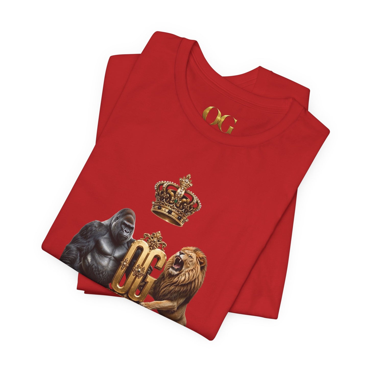 Lion & Gorilla Crowned OG Tee