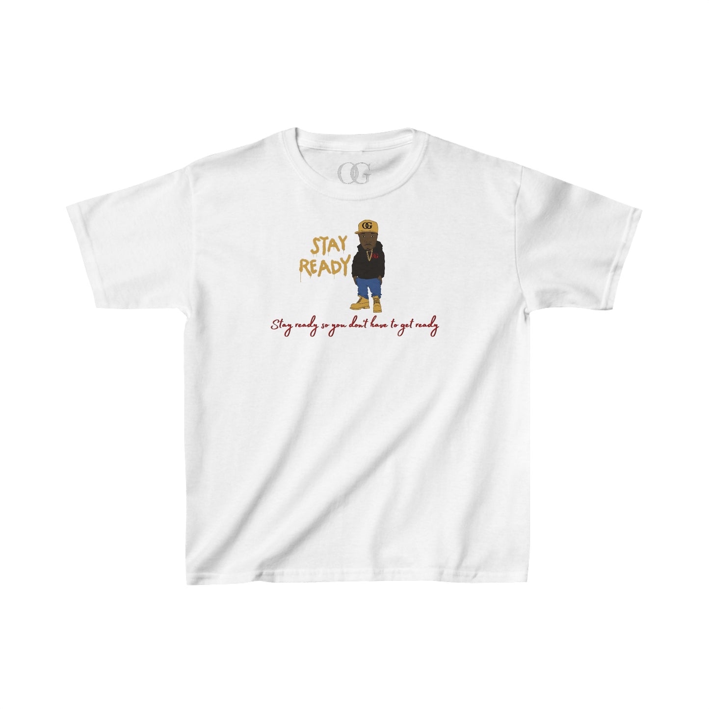 Stay Ready OG Character tee