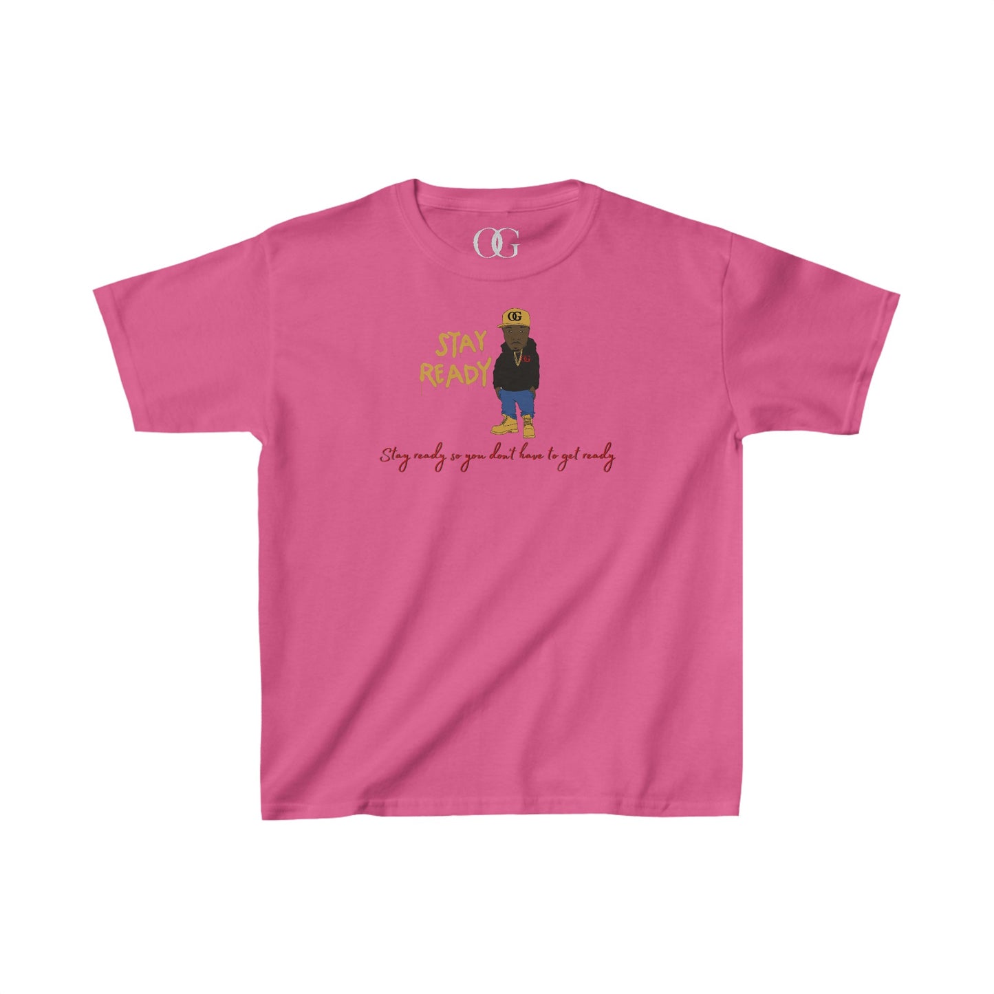 Stay Ready OG Character tee