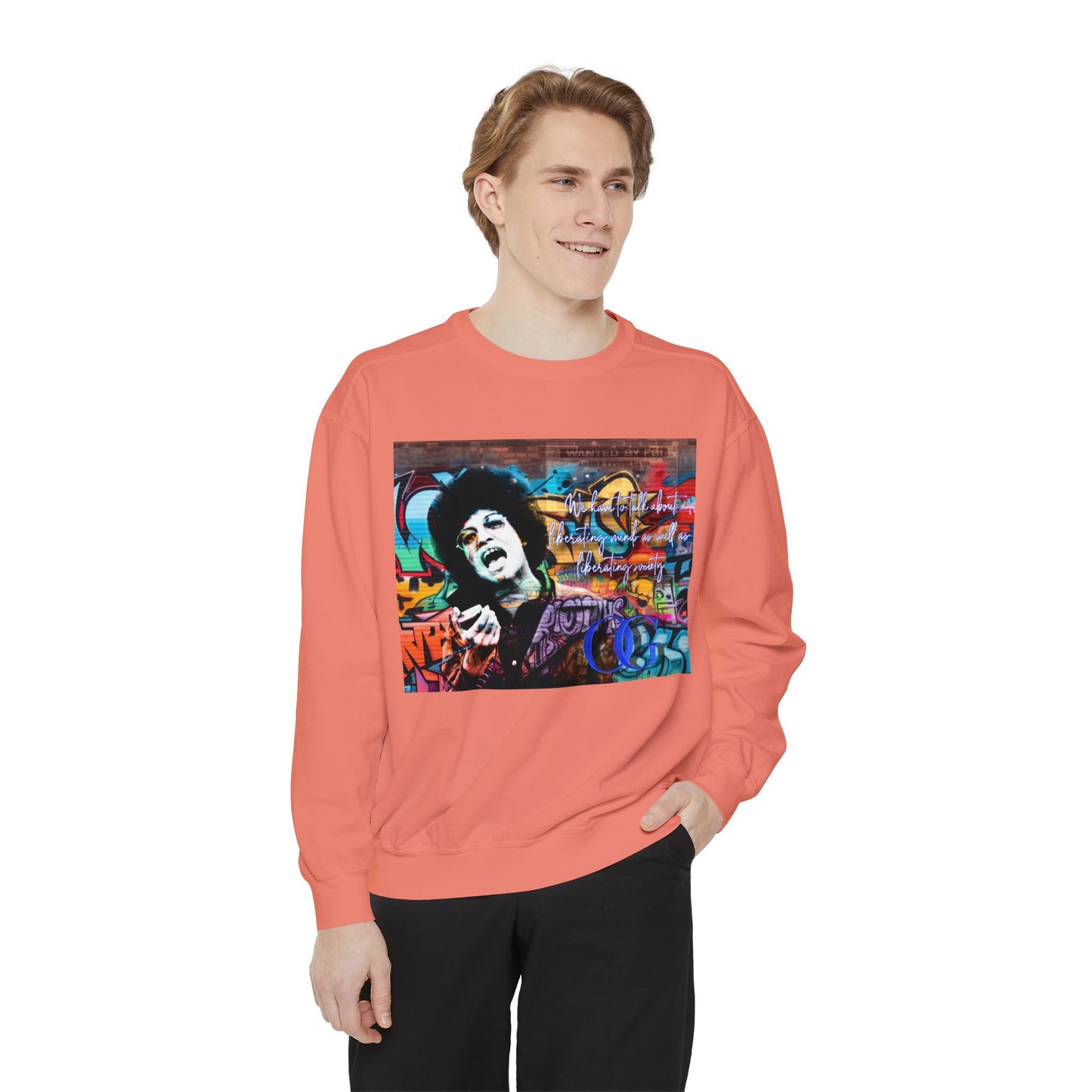 Angela Davis inspired Graffiti OG Sweatshirt