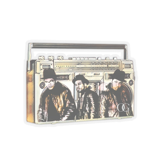 Run DMC’s Boom Box Kiss-Cut Stickers