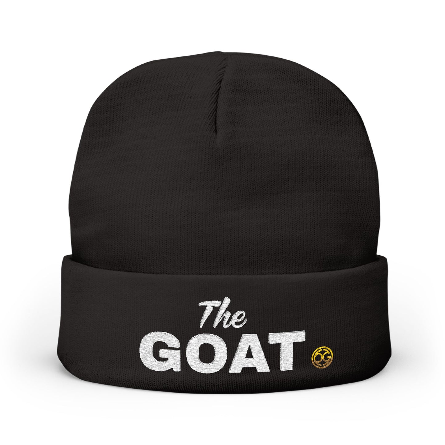 The GOAT Embroidered Knit OG Beanie