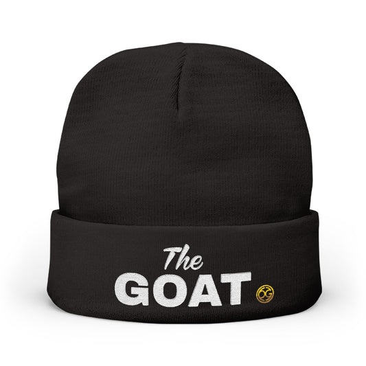The GOAT Embroidered Knit OG Beanie