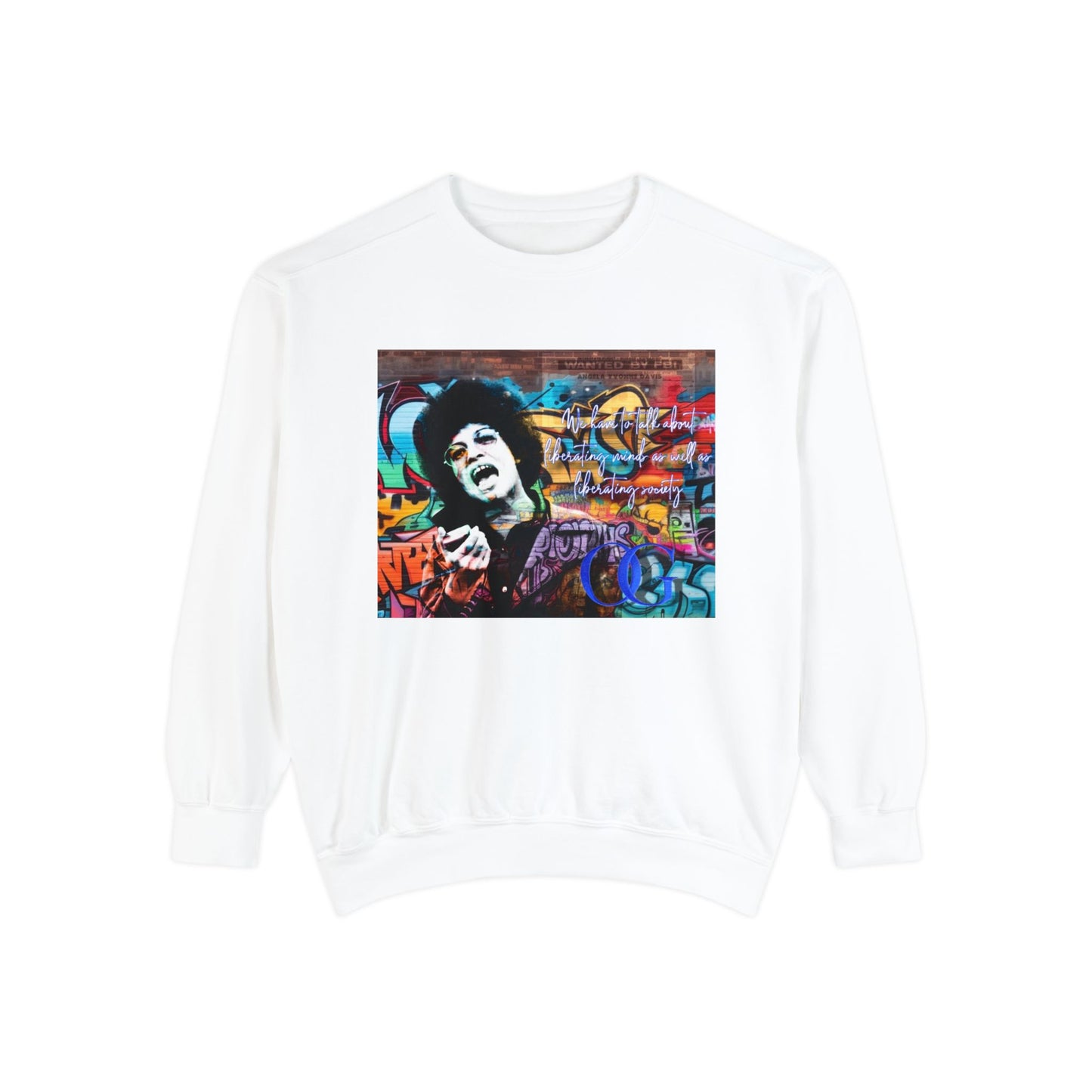 Angela Davis inspired Graffiti OG Sweatshirt