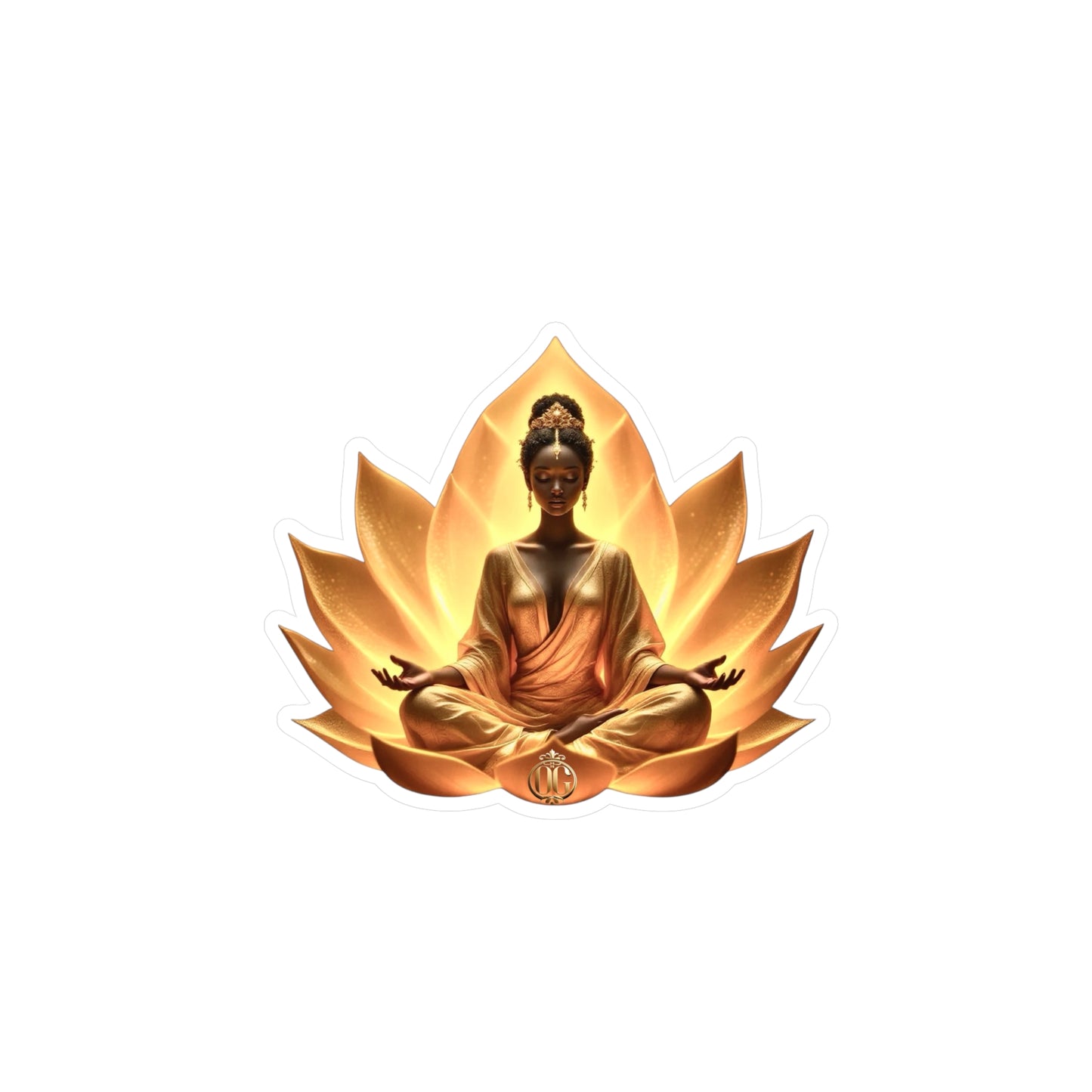 Mindful Lotus OG sticker
