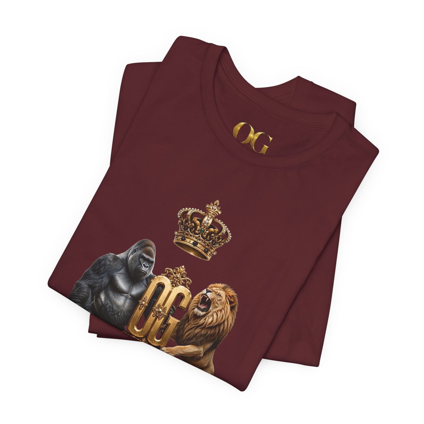 Lion & Gorilla Crowned OG Tee