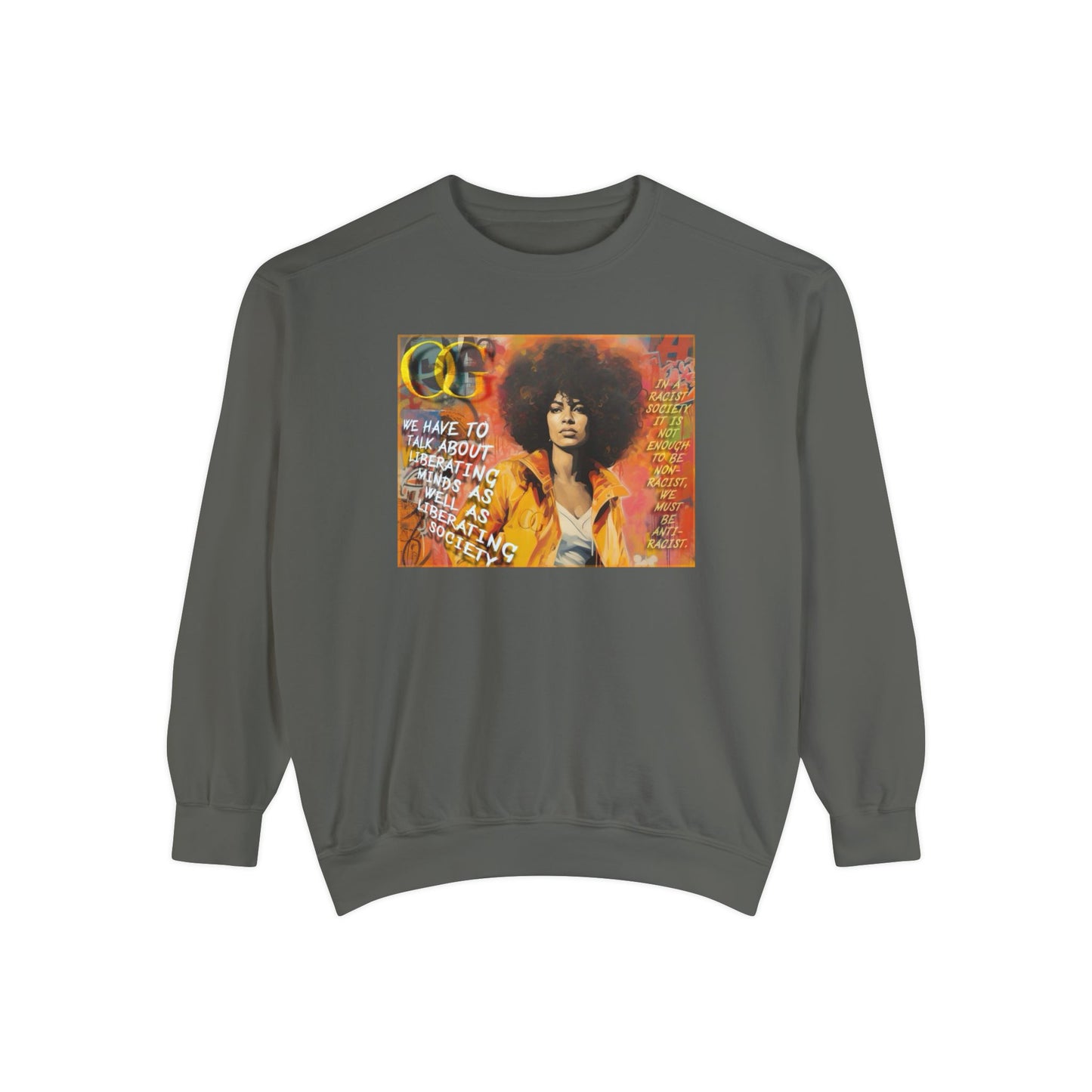 Angela Davis inspired graphic OG sweatshirt