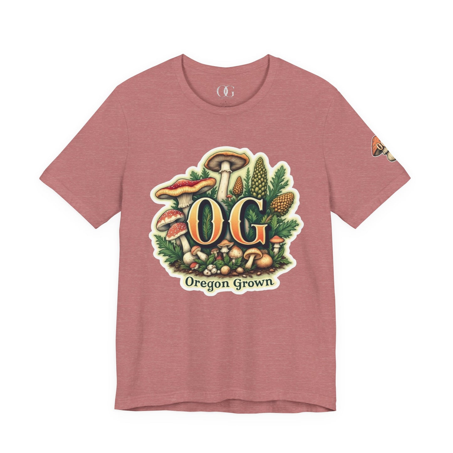Oregon (OG) Grown Mushroom Tee