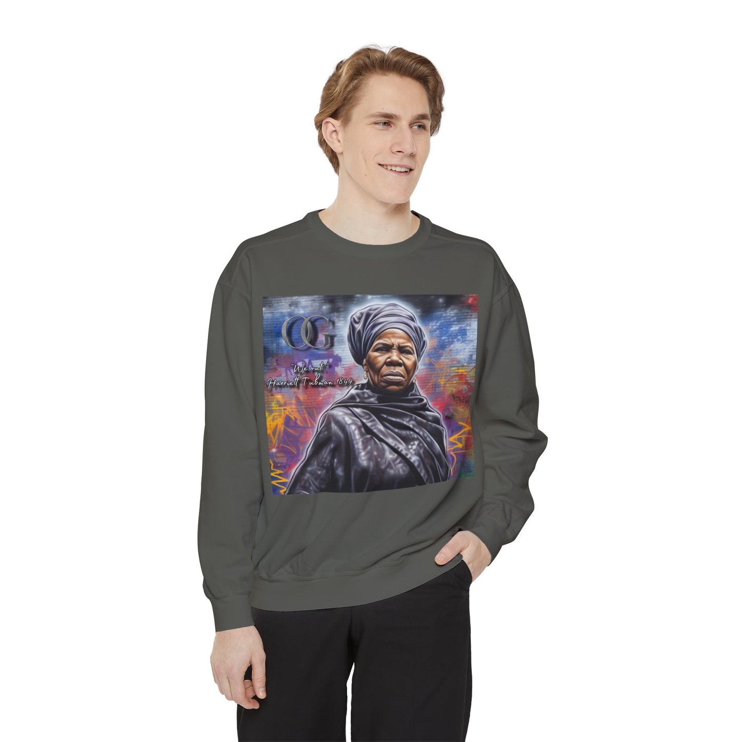 Harriet Tubman inspired graphic OG sweatshirt