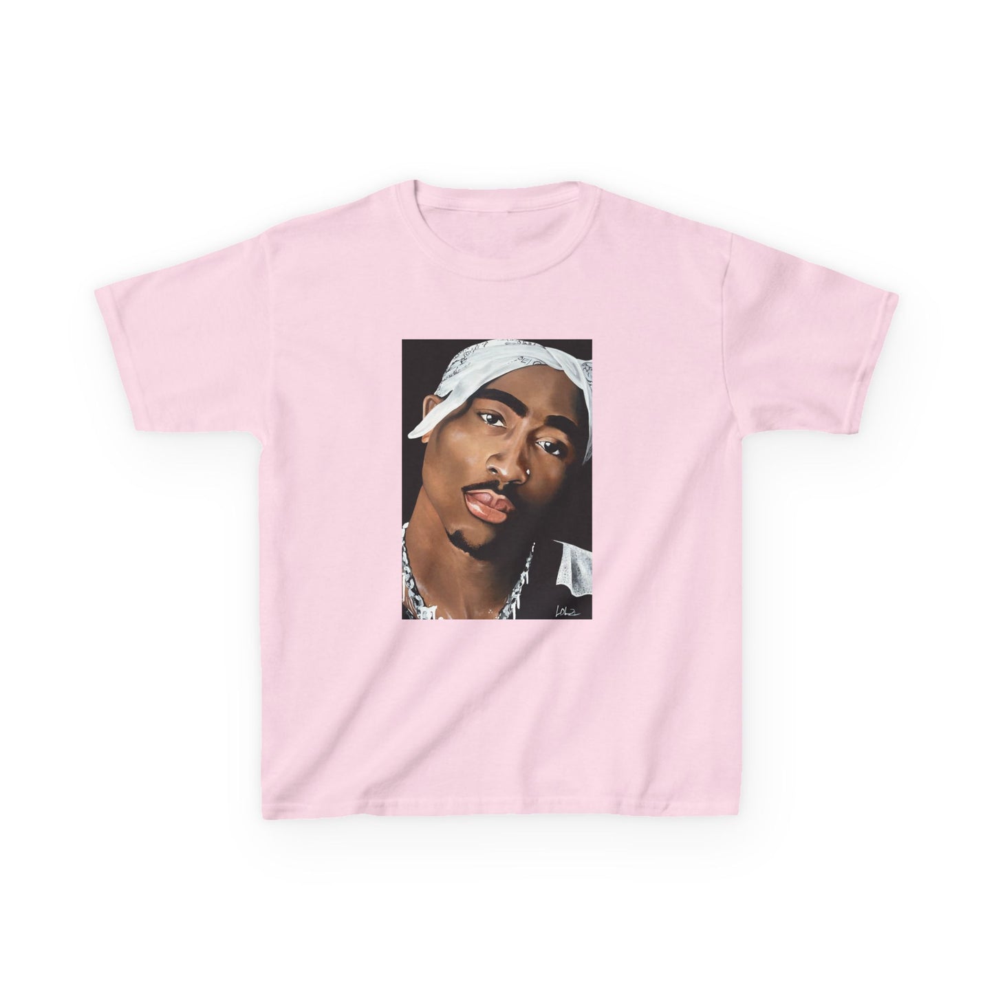 2Pac OG Youth Tee, Original painting by Lola Buckwald