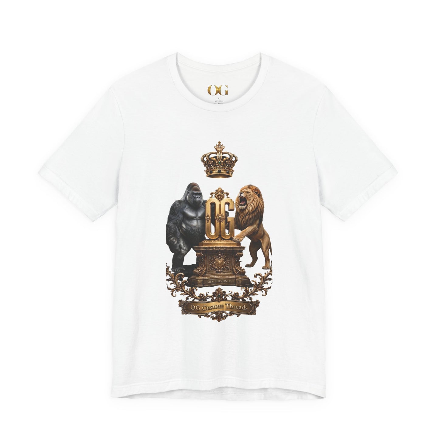 Lion & Gorilla Crowned OG Tee