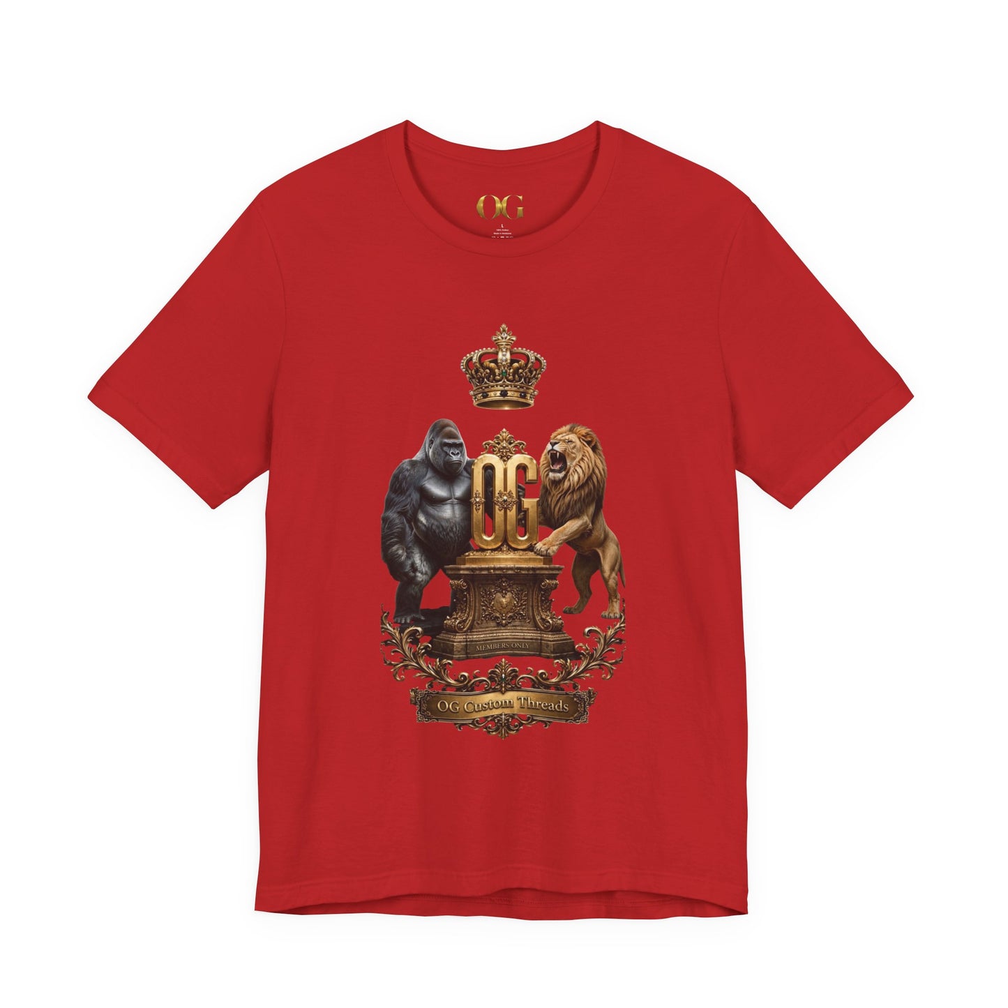 Lion & Gorilla Crowned OG Tee