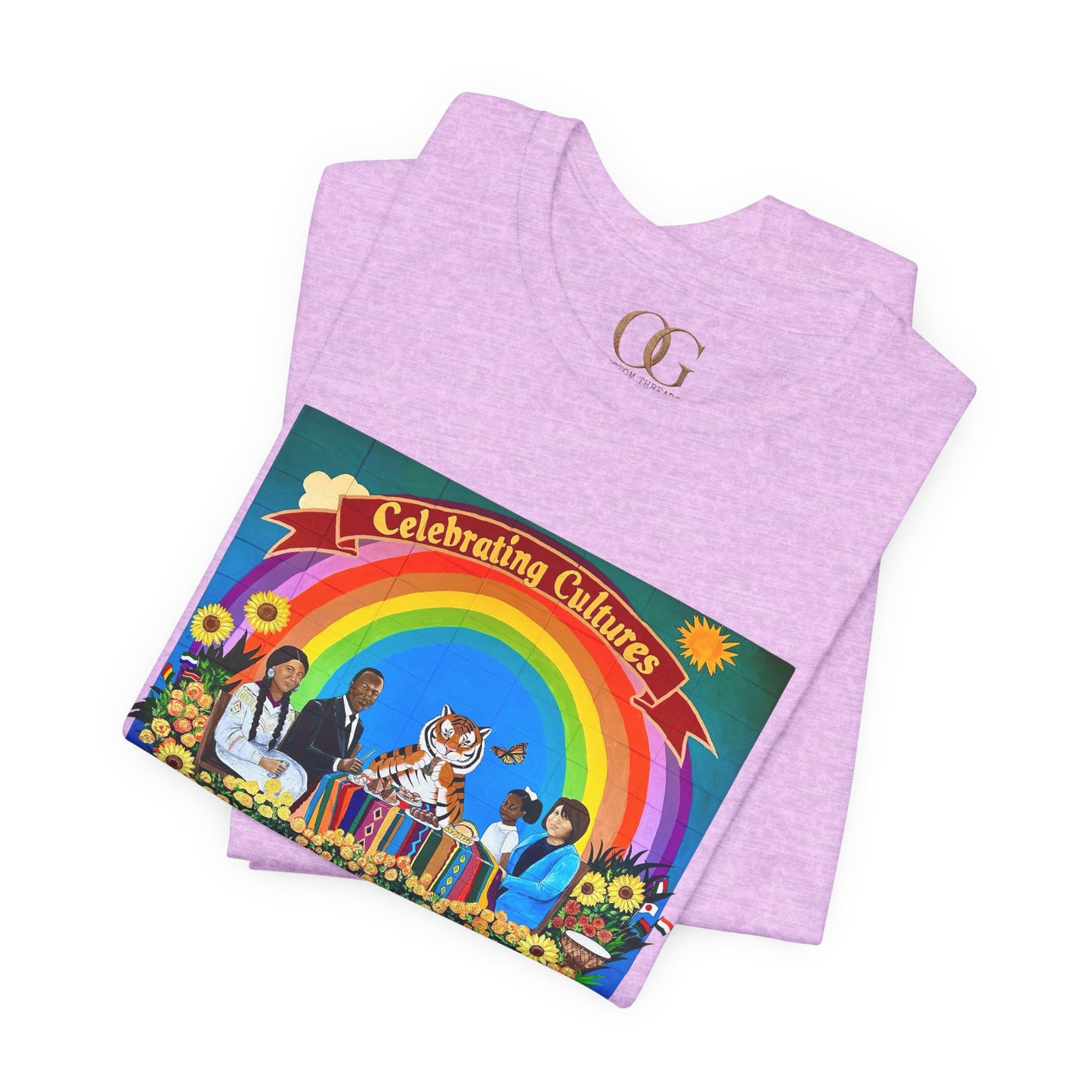 Celebrating Cultures T-Shirt — Multicultural Student Union Irving Elementary School Tee