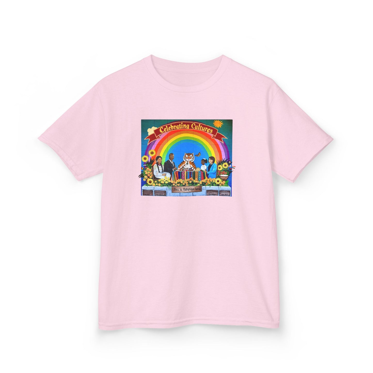 Celebrating Culture Irving Elementary Mural 2026, youth tee