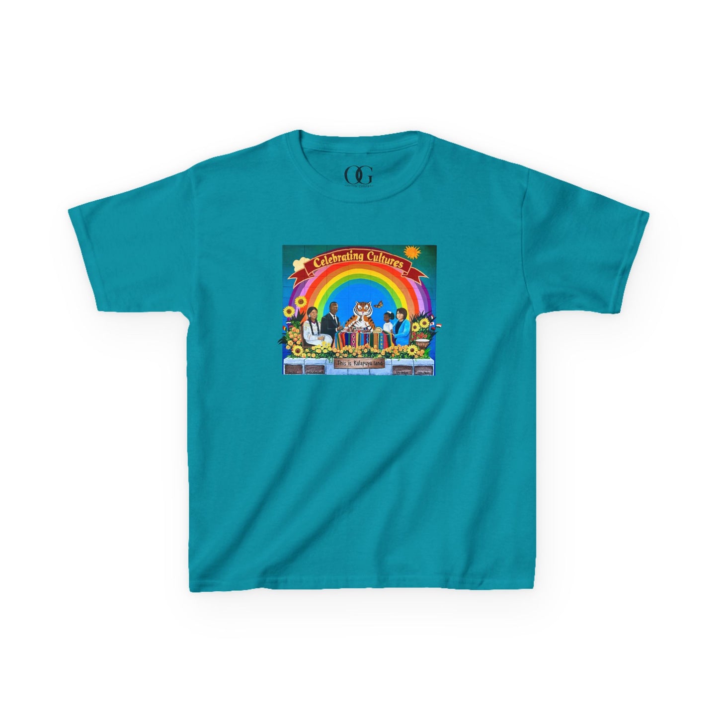 Celebrating Culture Irving Elementary Mural 2026, youth tee