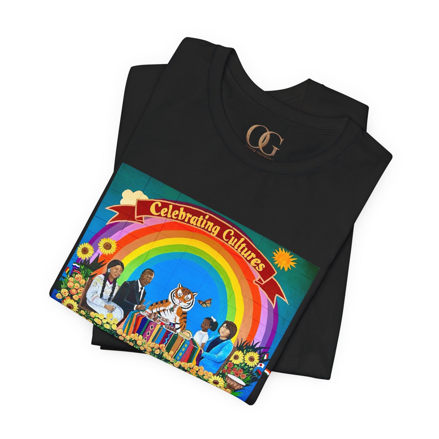 Celebrating Cultures T-Shirt — Multicultural Student Union Irving Elementary School Tee