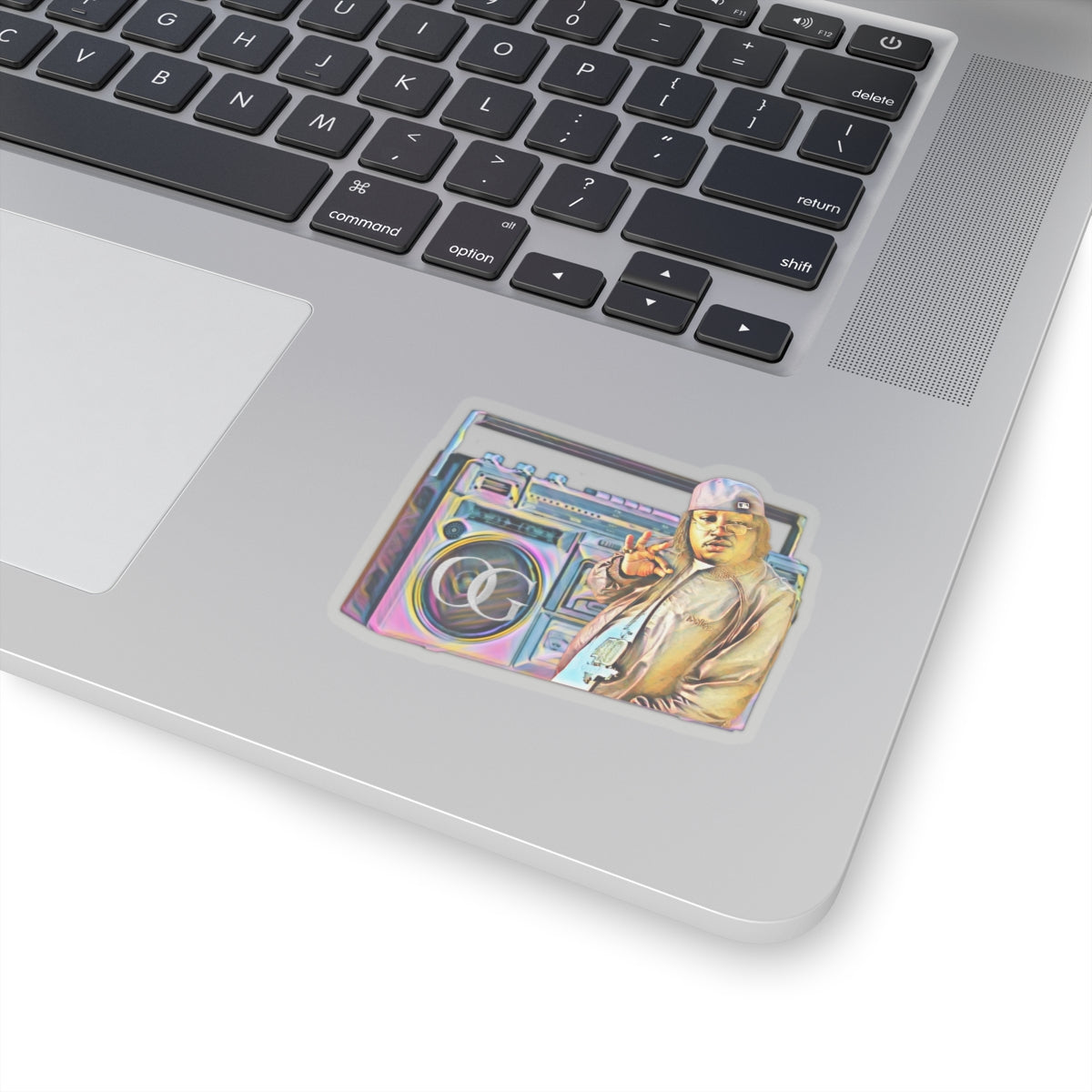 E 40’s Boom Box Kiss-Cut Stickers