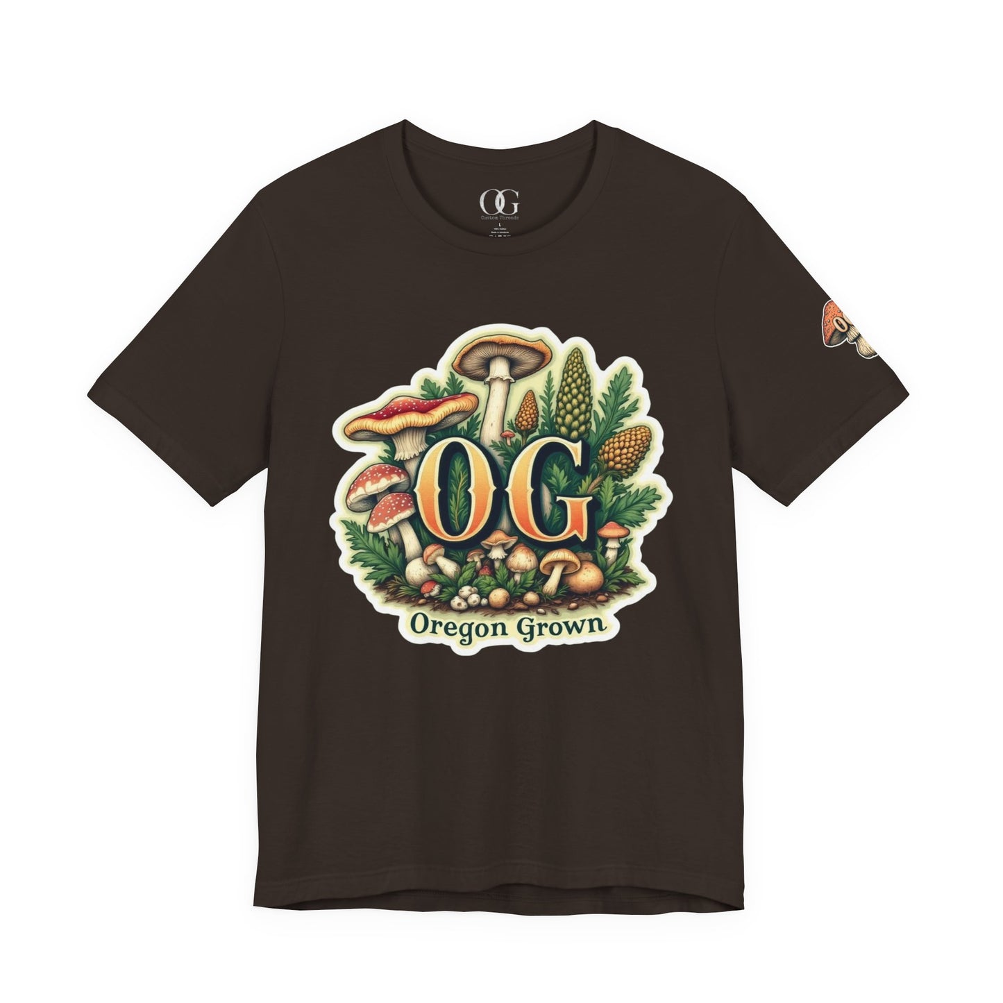 Oregon (OG) Grown Mushroom Tee