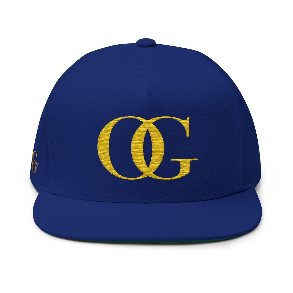 Gold OG Embroidered Flat Bill Cap