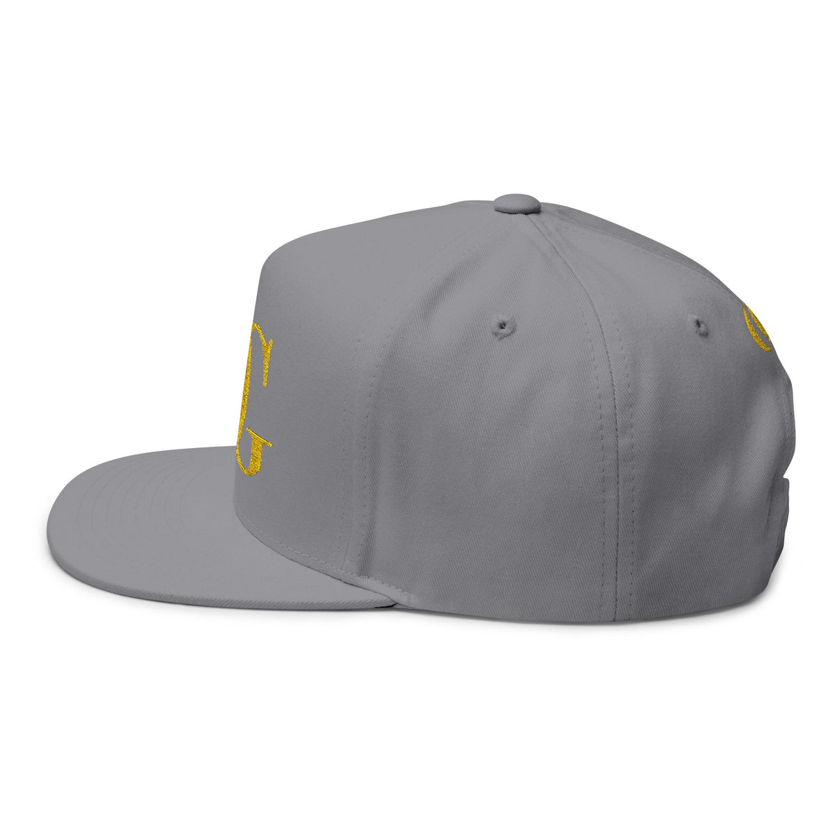 Gold OG Embroidered Flat Bill Cap