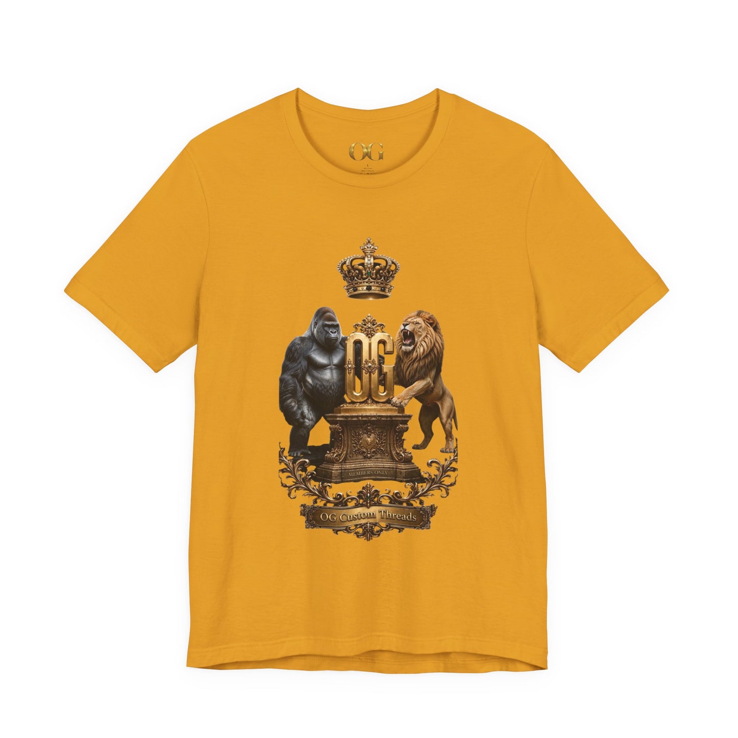 Lion & Gorilla Crowned OG Tee